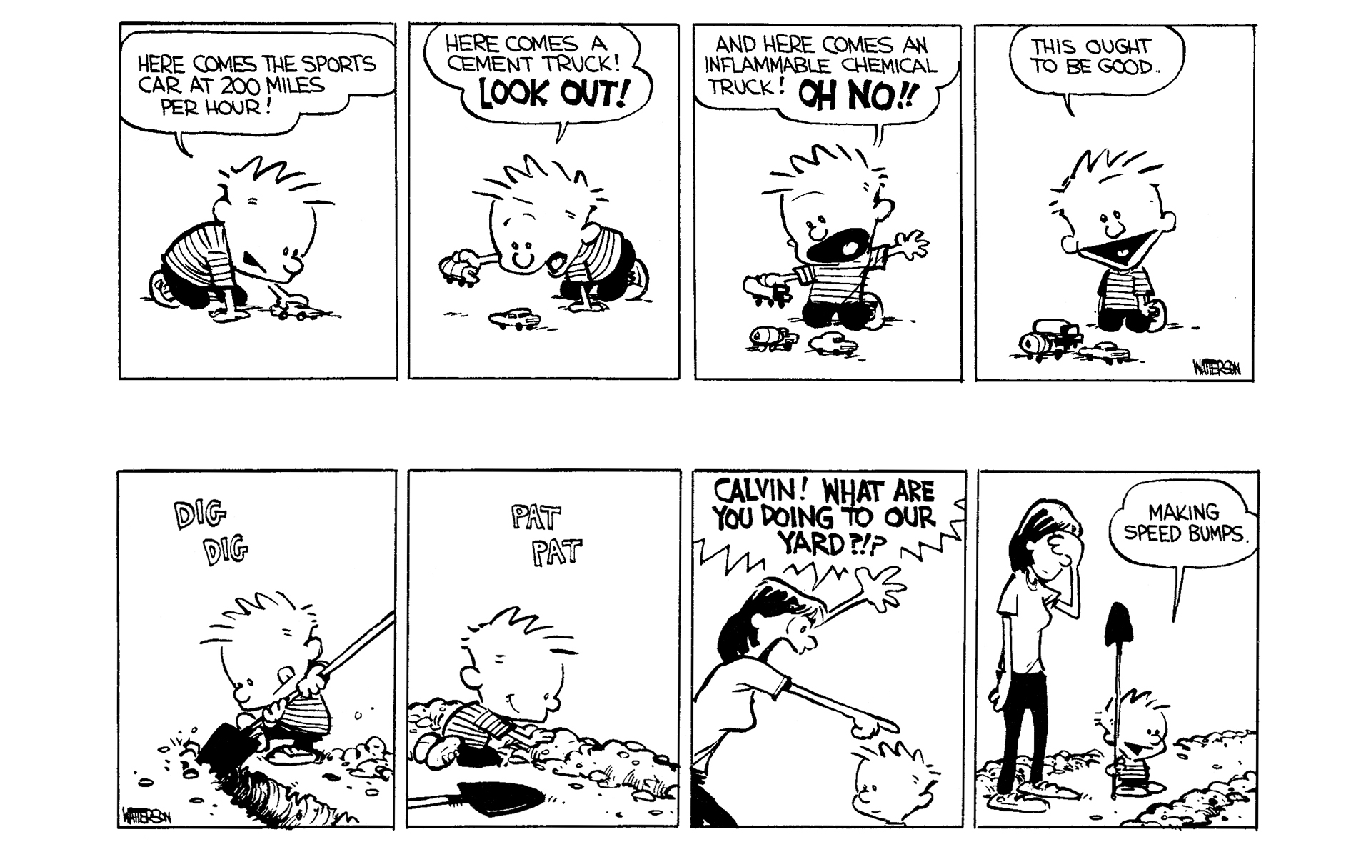 Read online Calvin and Hobbes comic -  Issue #1 - 23