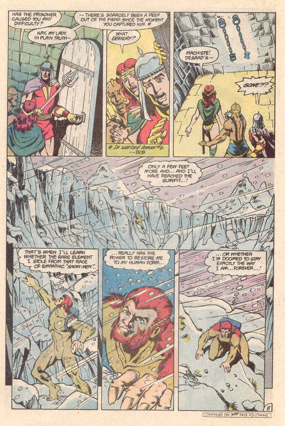 Read online Warlord (1976) comic -  Issue #122 - 8