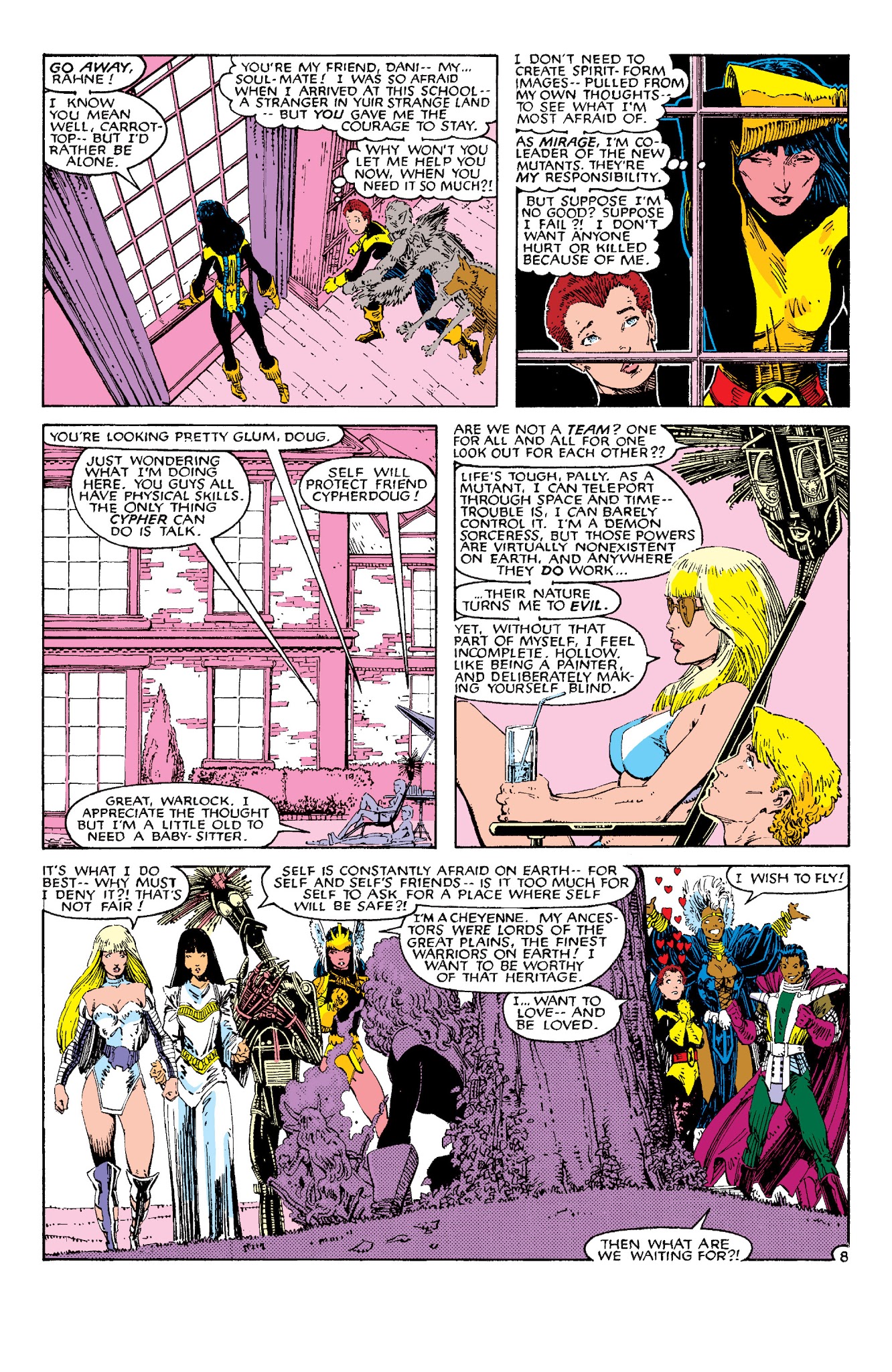 Read online New Mutants Classic comic -  Issue # TPB 5 - 78