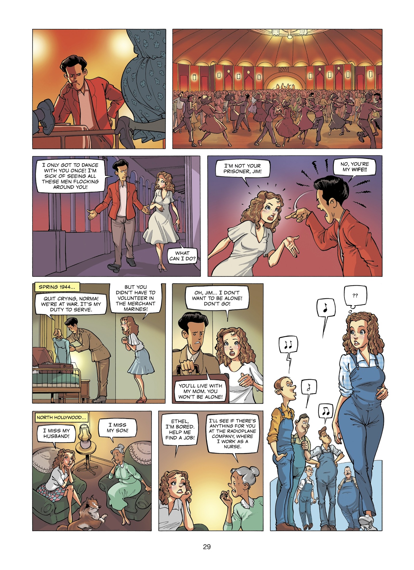 Read online The Stars of History: Marilyn Monroe comic -  Issue # TPB - 29