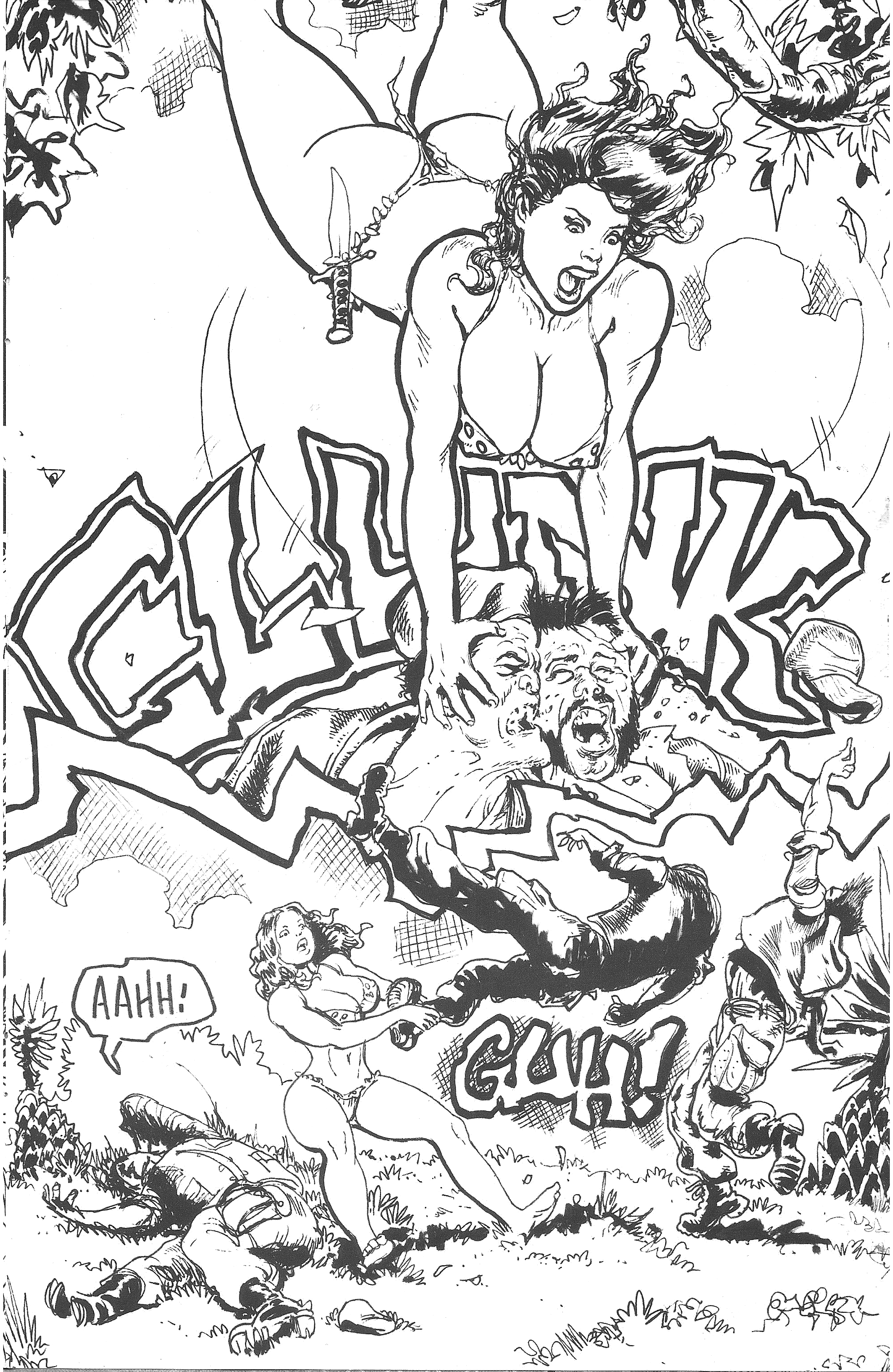 Read online Cavewoman: Raptorella comic -  Issue #1 - 15