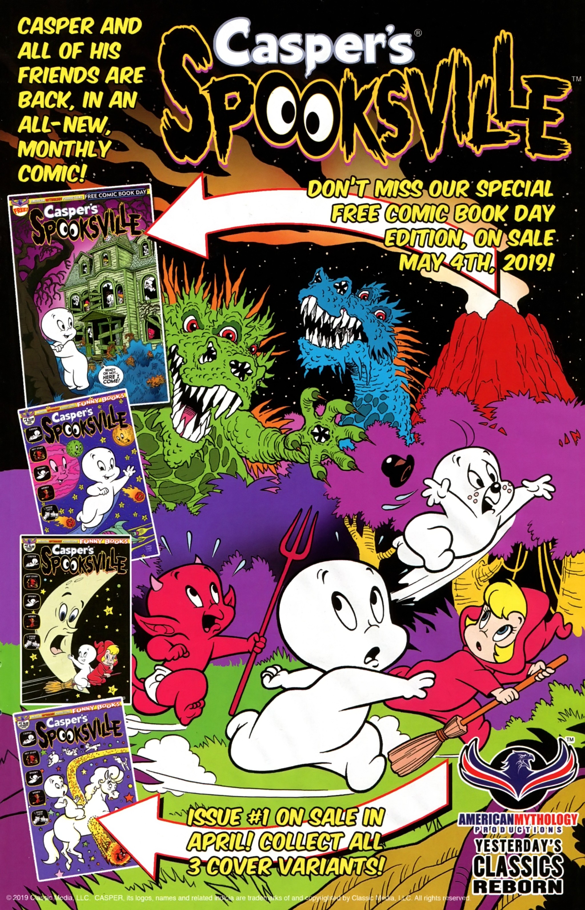 Read online Free Comic Book Day 2019 comic -  Issue # Casper's Spooksville - 11