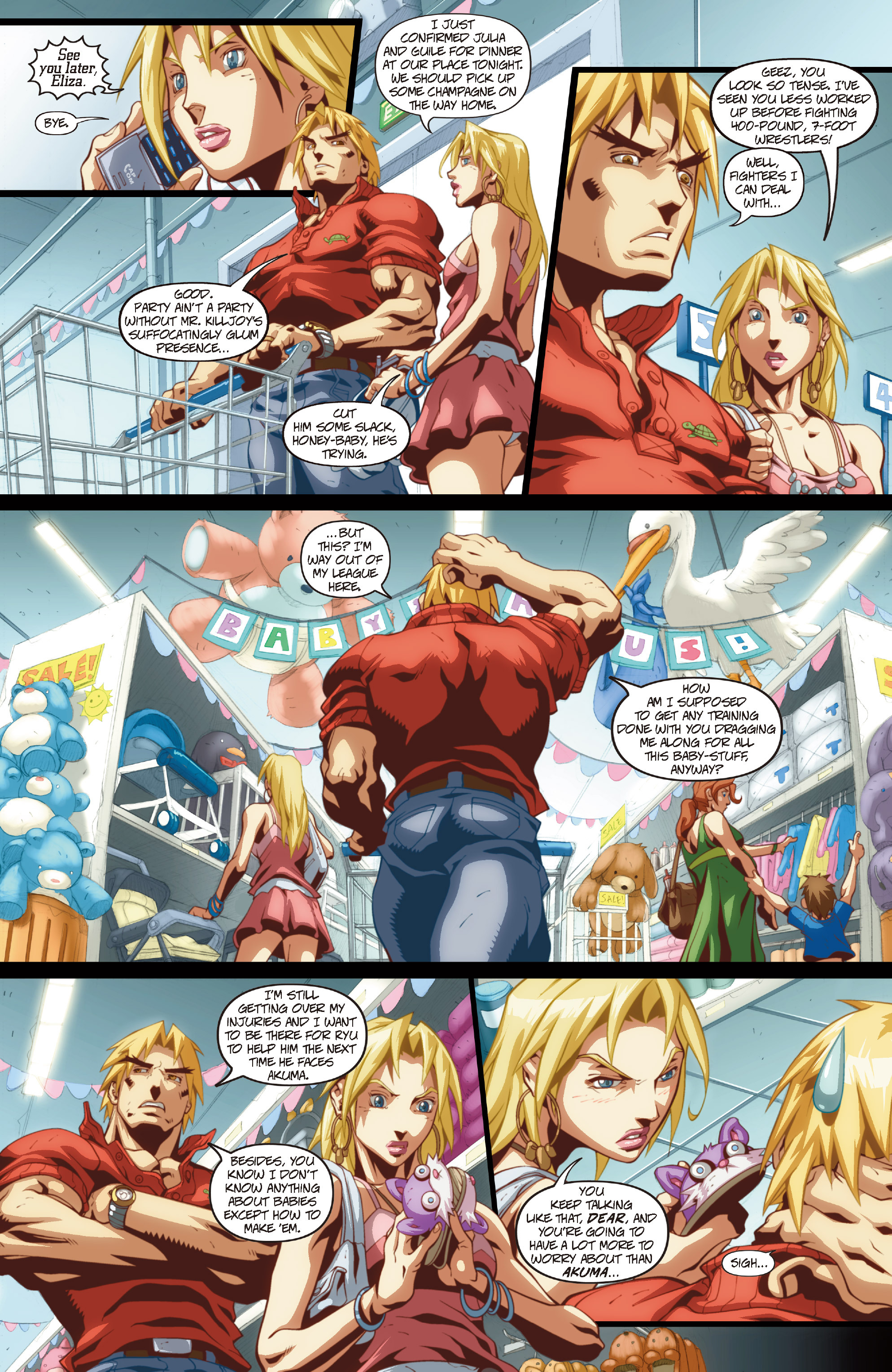 Read online Street Fighter II comic -  Issue #1 - 30