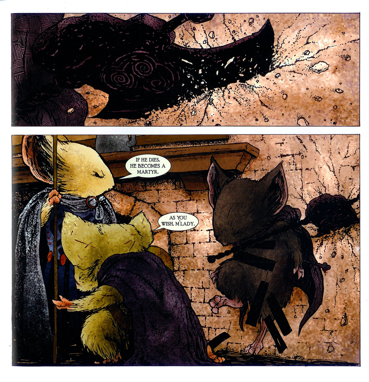Read online Mouse Guard comic -  Issue #6 - 23