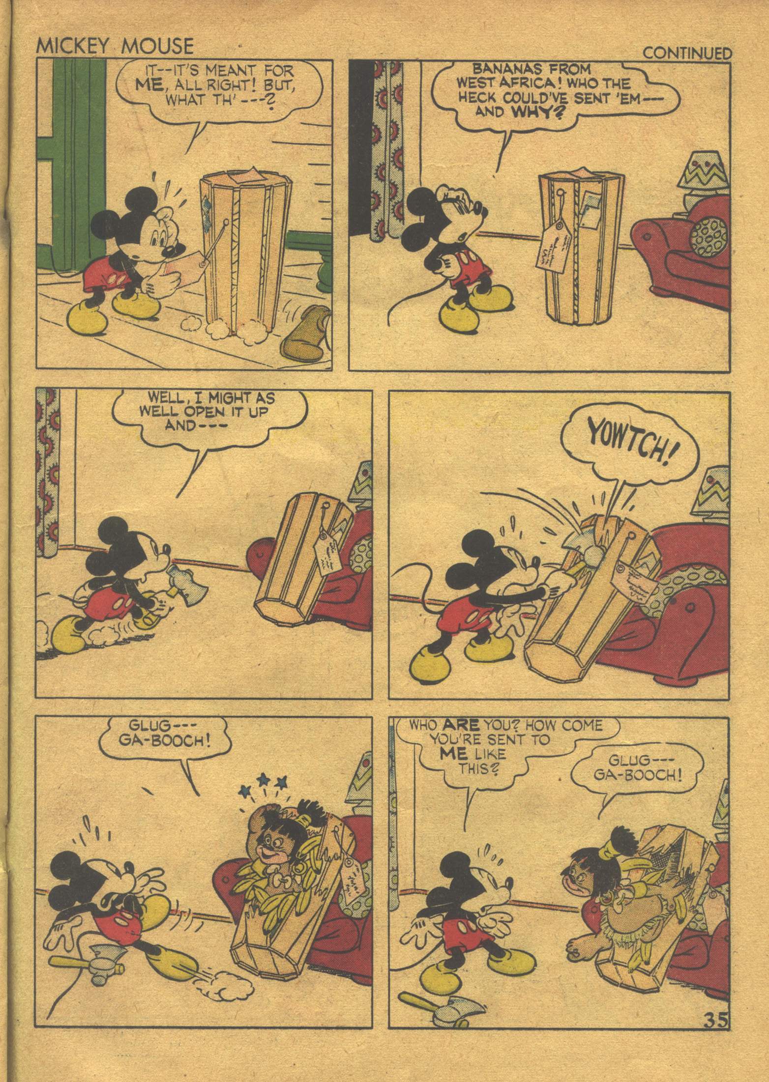 Read online Walt Disney's Comics and Stories comic -  Issue #22 - 37