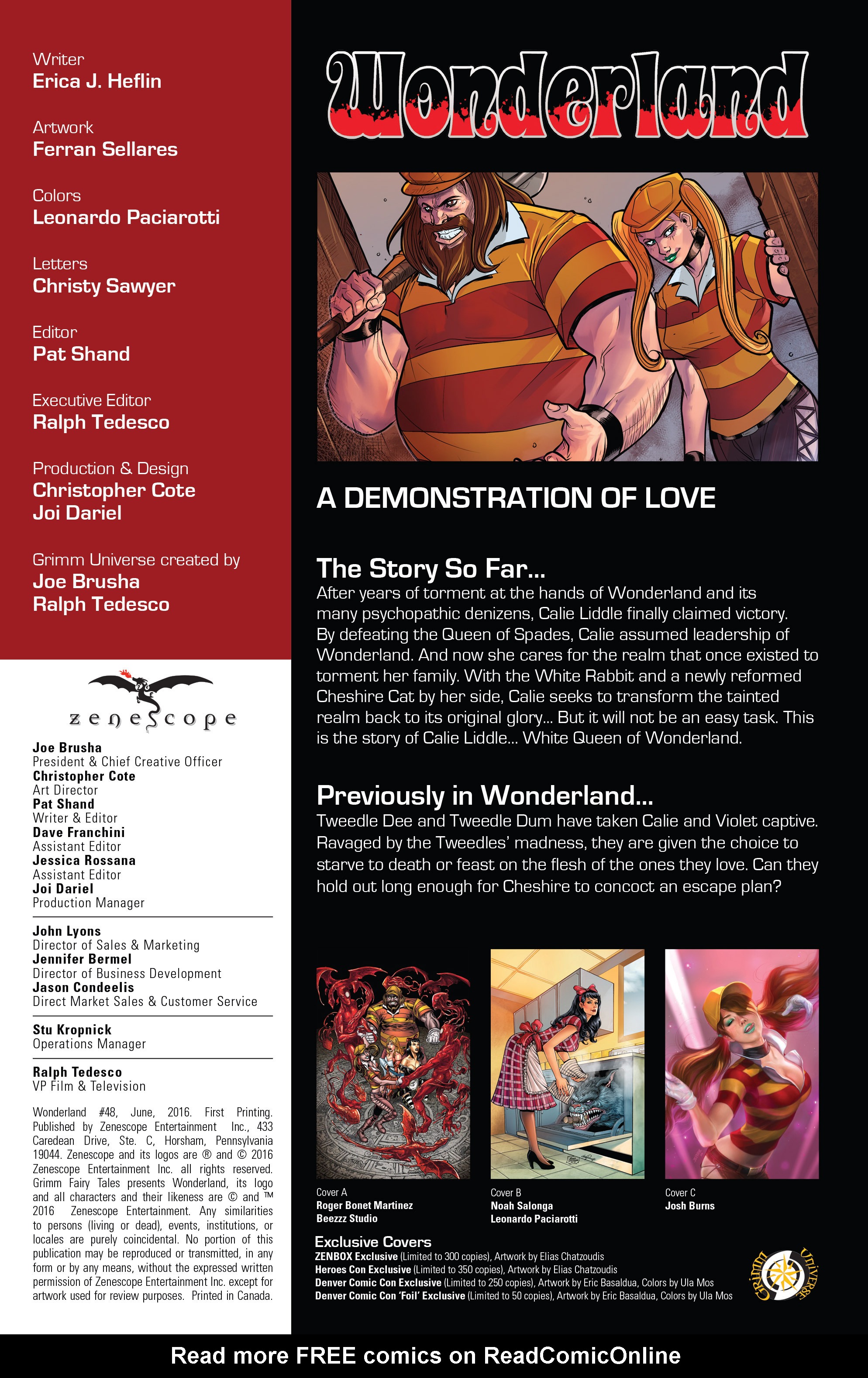 Read online Grimm Fairy Tales presents Wonderland comic -  Issue #48 - 3