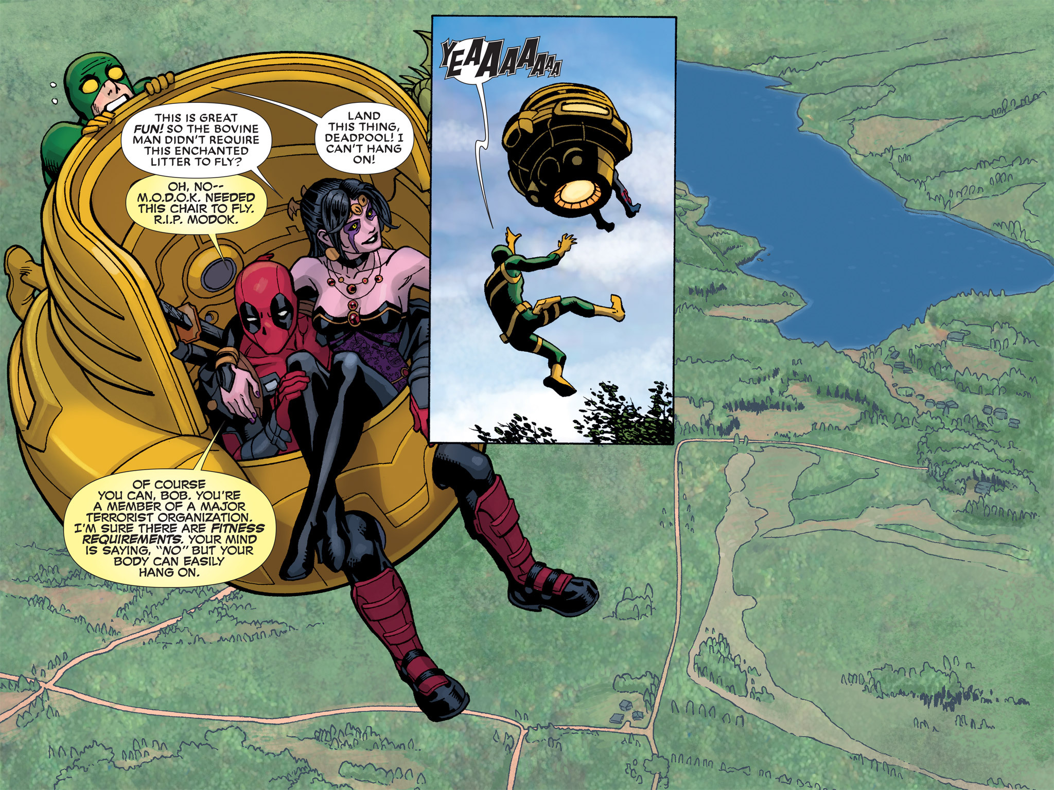 Read online Deadpool: Dracula's Gauntlet comic -  Issue # Part 6 - 1