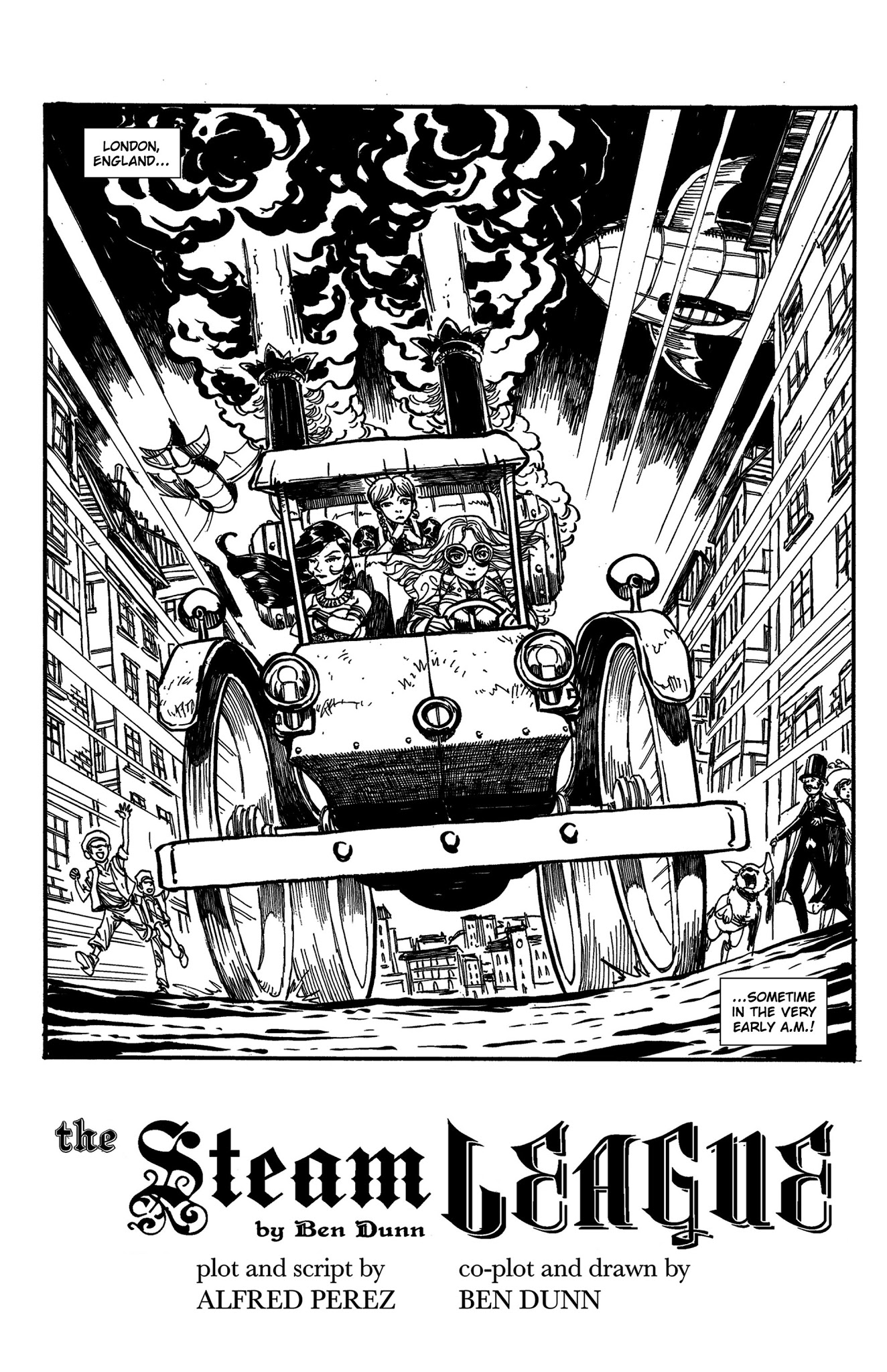 Read online The Steam League comic -  Issue #2 - 3