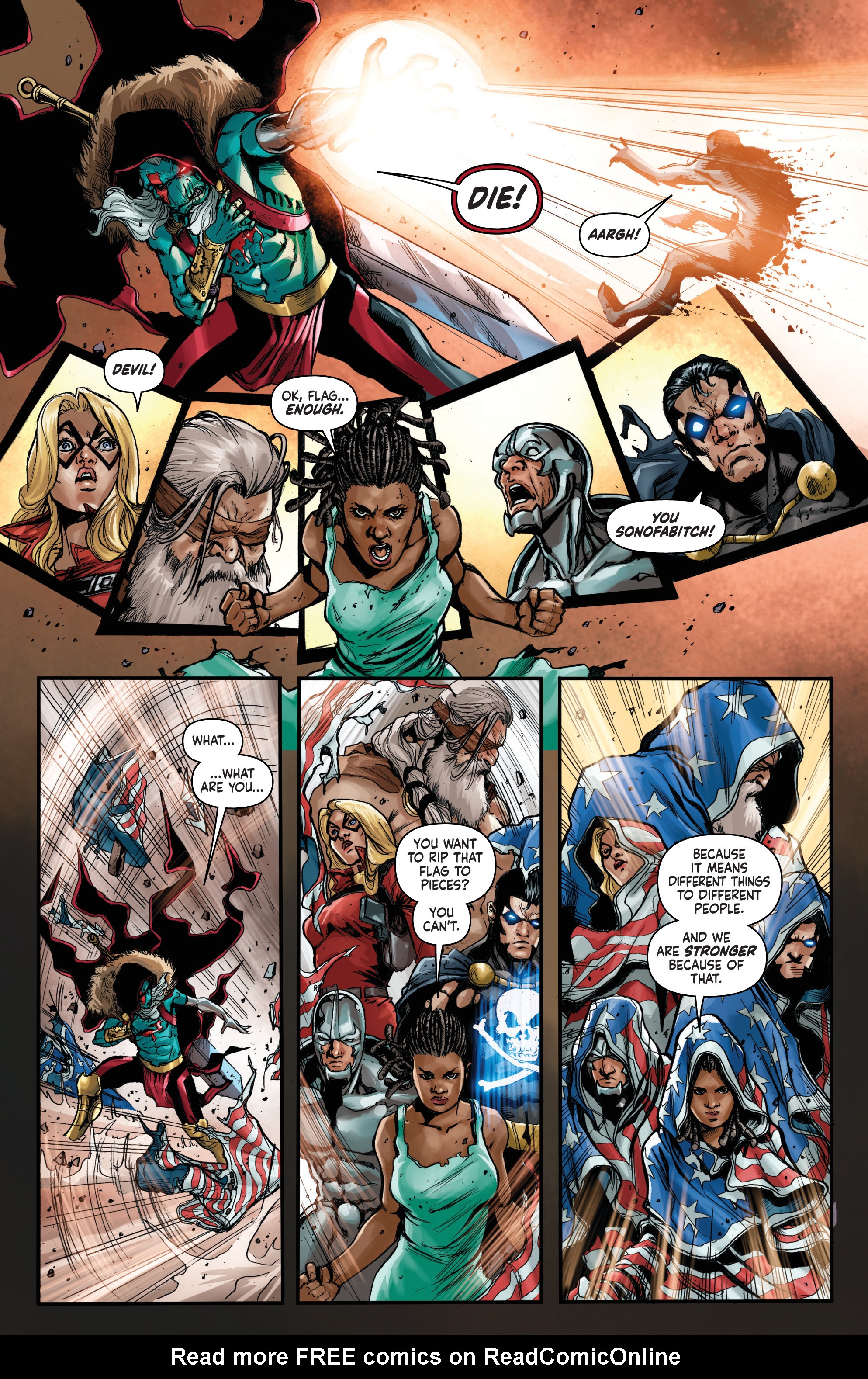 Read online Project Superpowers: Chapter Three comic -  Issue #6 - 21