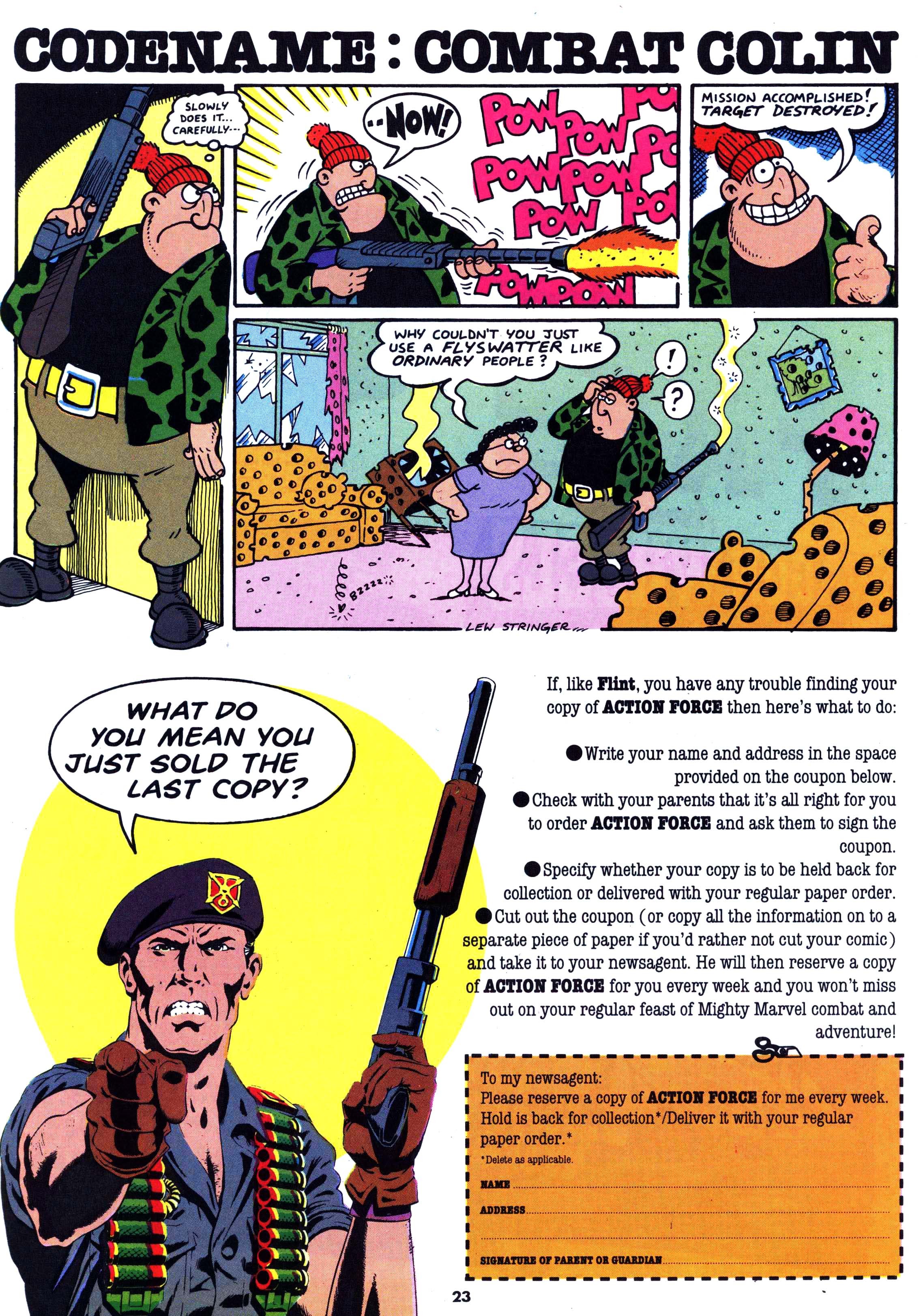 Read online Action Force comic -  Issue #11 - 23