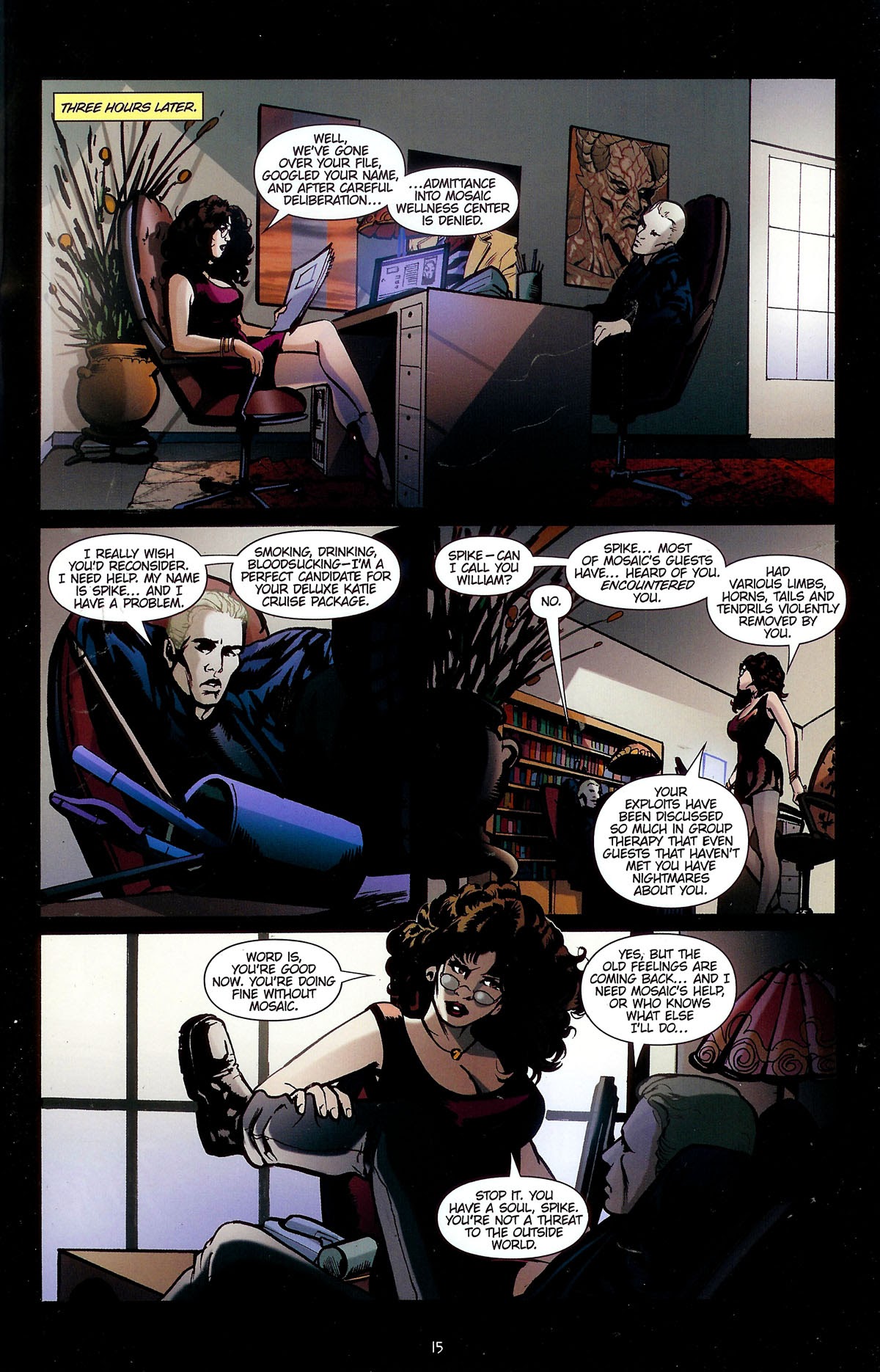 Read online Spike: Asylum comic -  Issue #1 - 17