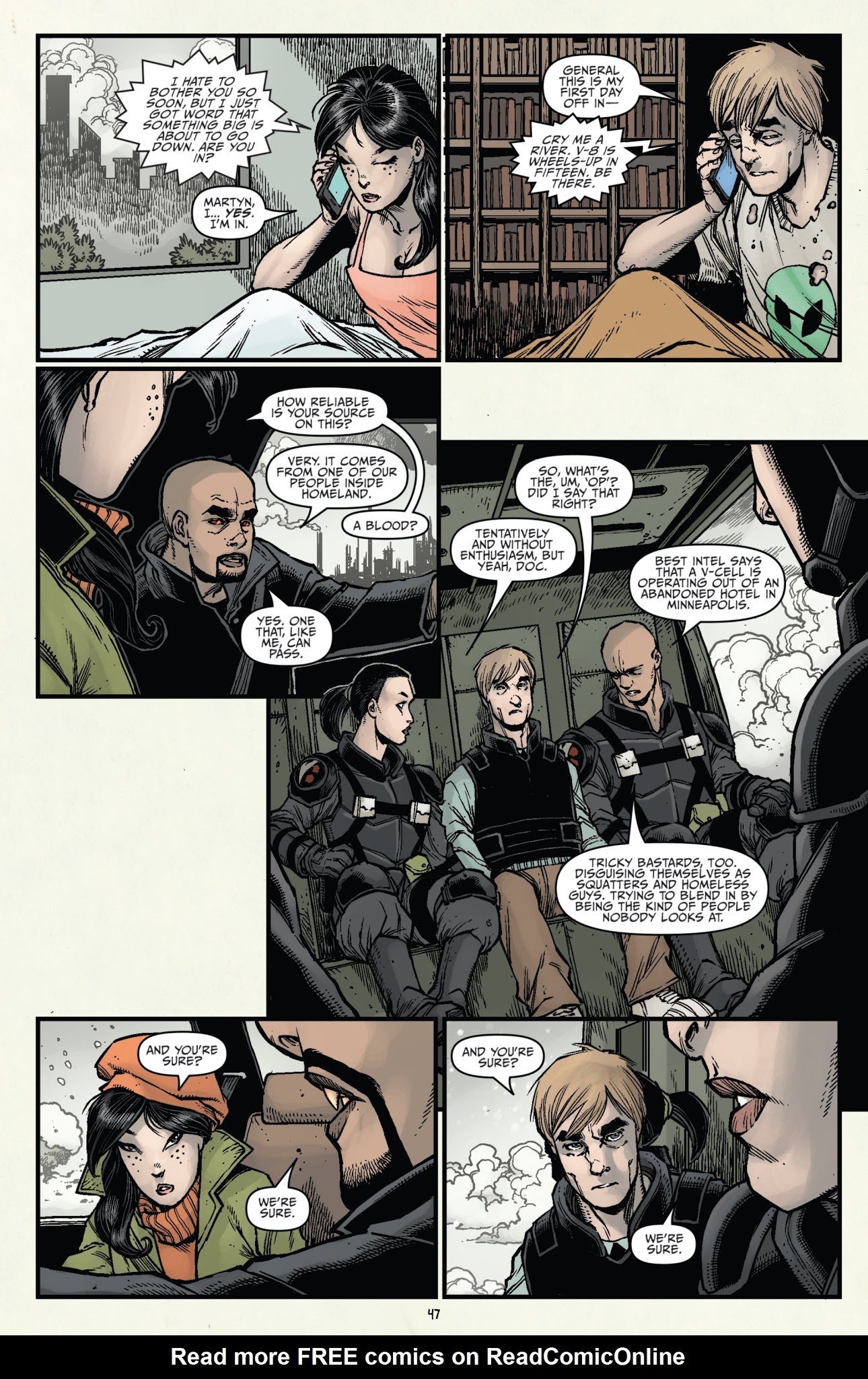 Read online V-Wars comic -  Issue # TPB 1 - 46