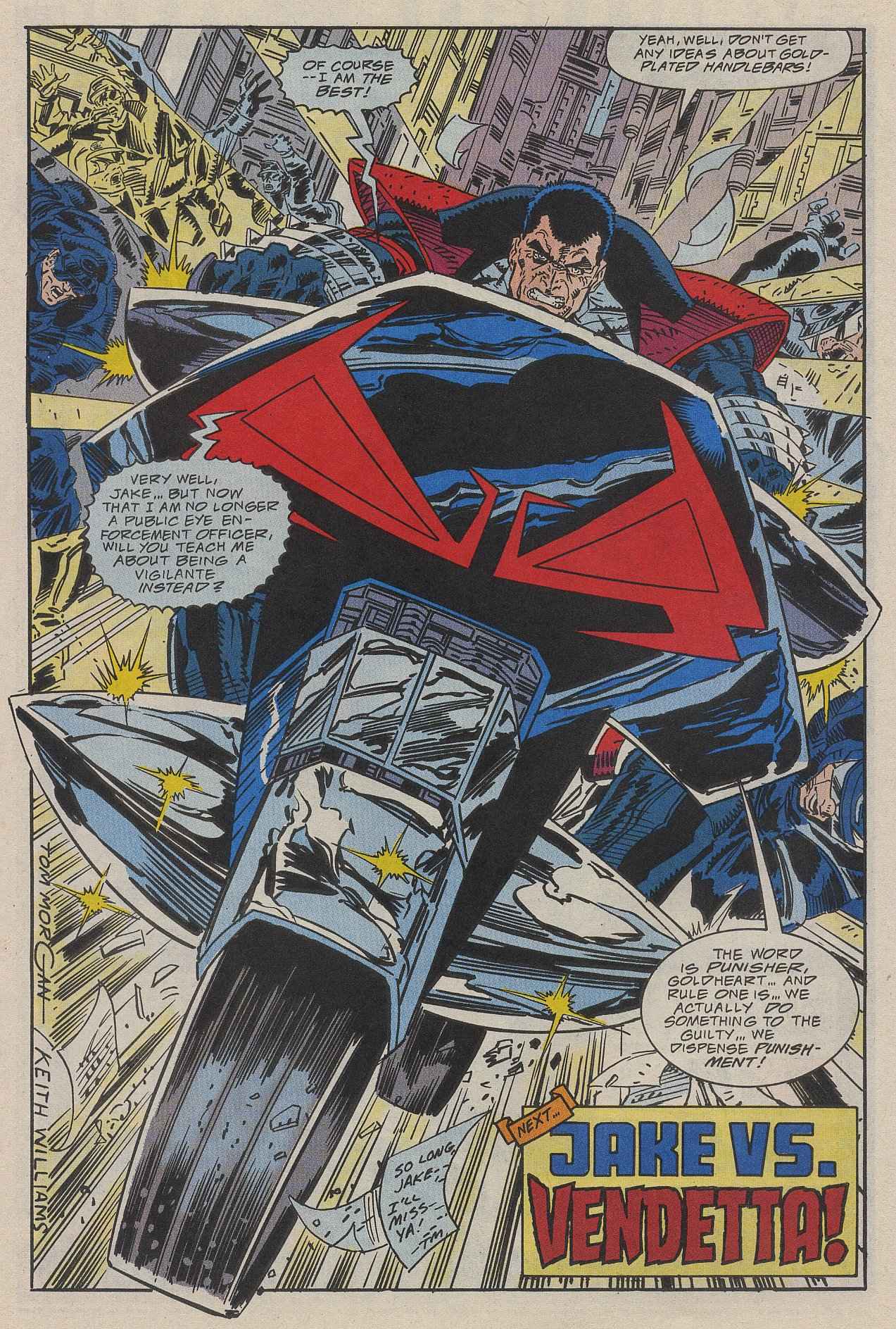 Read online Punisher 2099 comic -  Issue #19 - 24