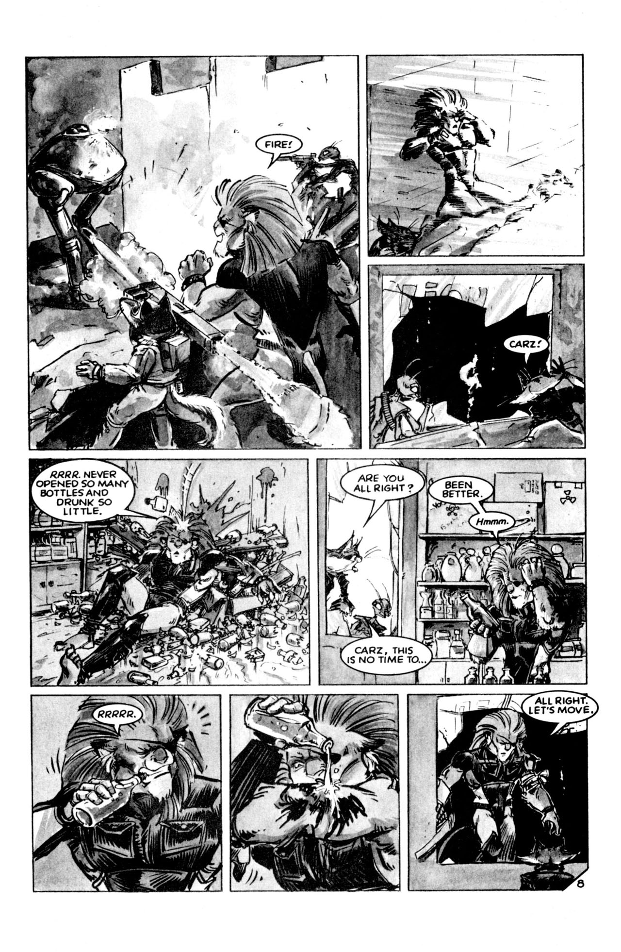 Read online Fusion (1987) comic -  Issue #5 - 10