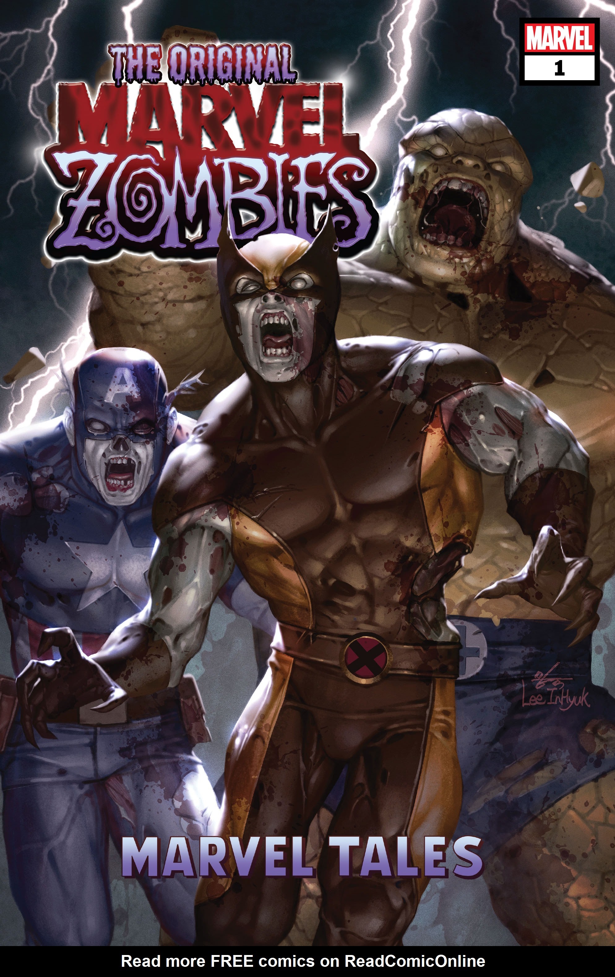 Read online Marvel Tales: Ghost Rider comic -  Issue #Marvel Tales (2019) Original Marvel Zombies - 1