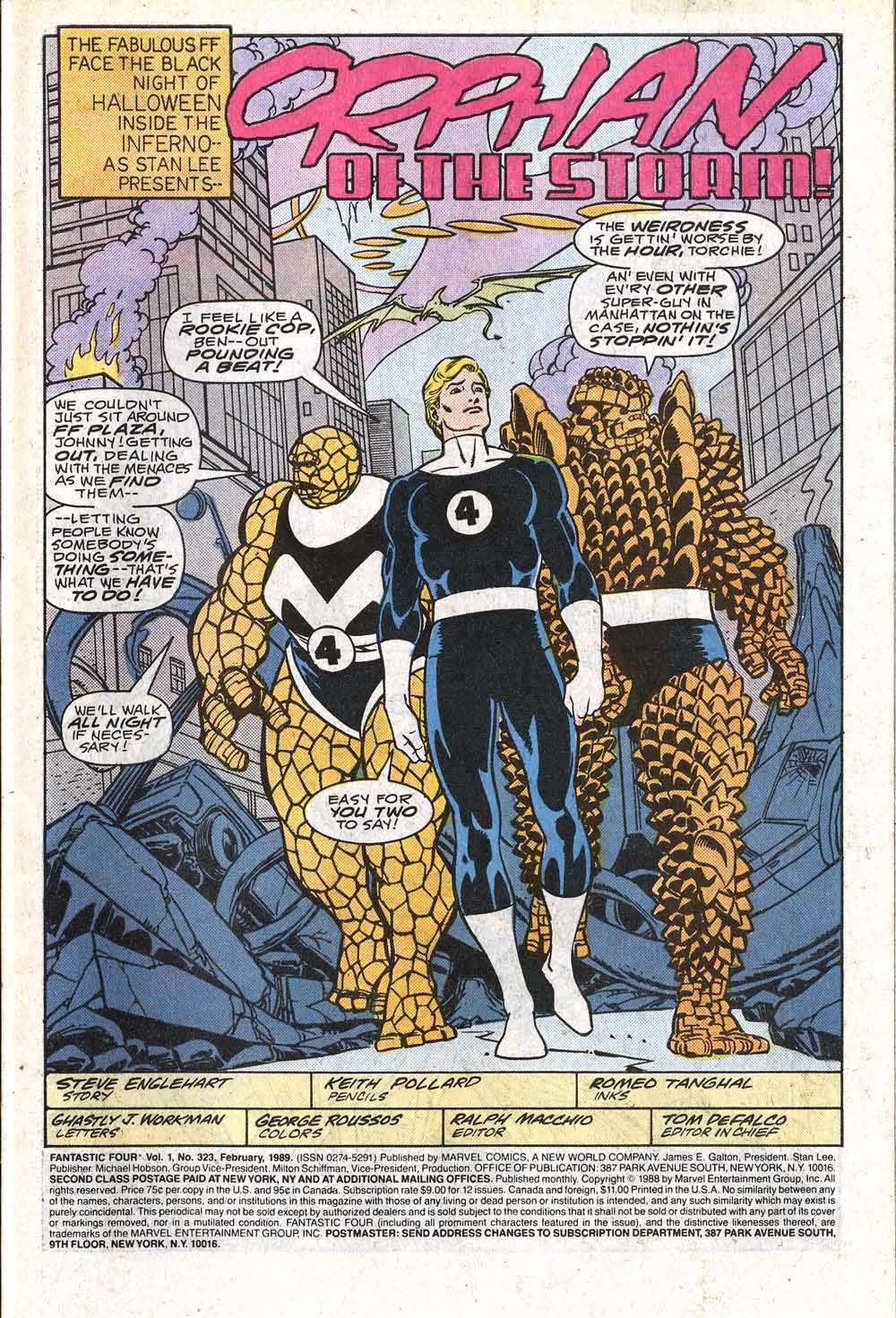 Read online Fantastic Four (1961) comic -  Issue #323 - 3