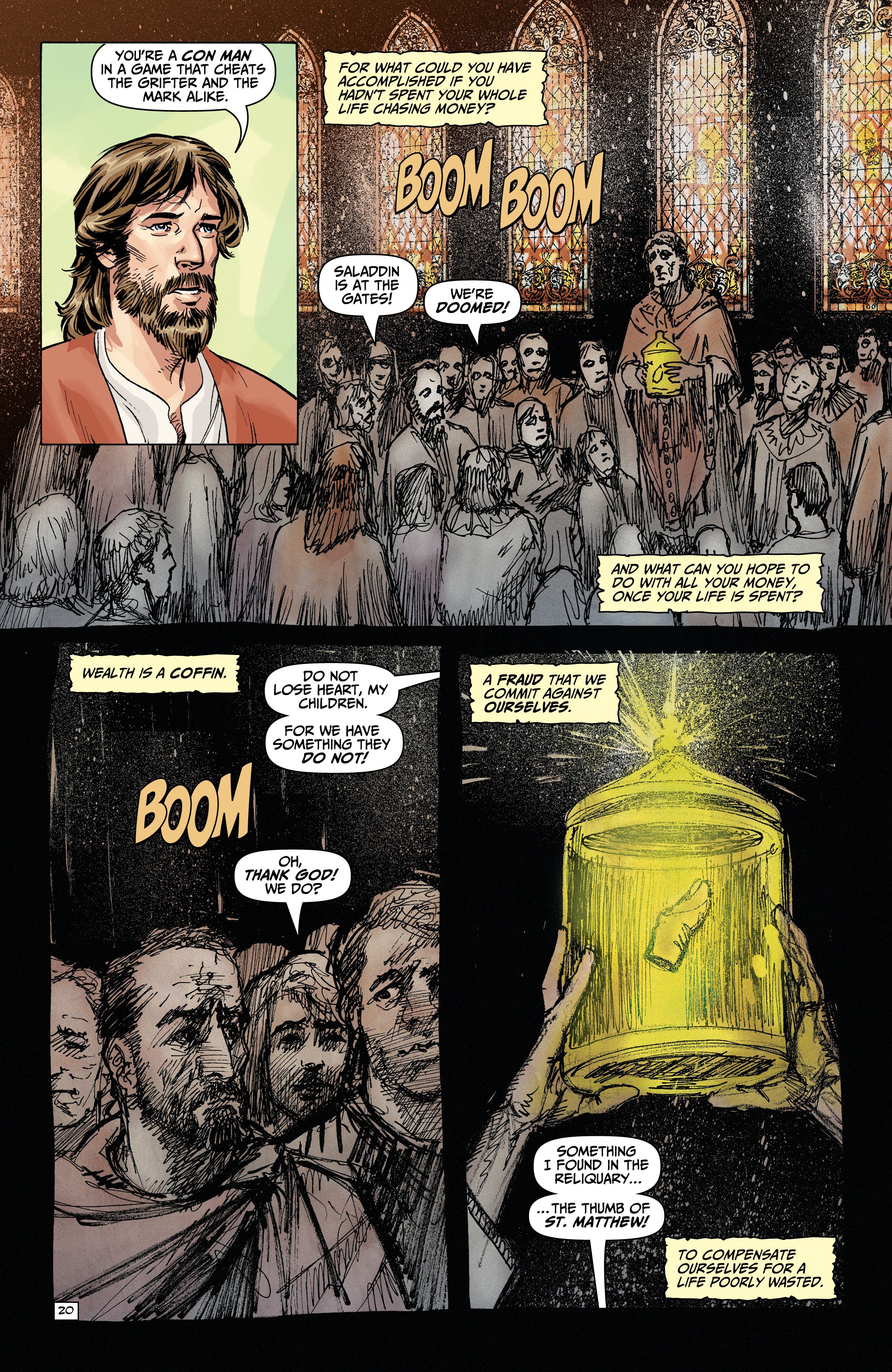 Read online Second Coming: Only Begotten Son comic -  Issue #3 - 22