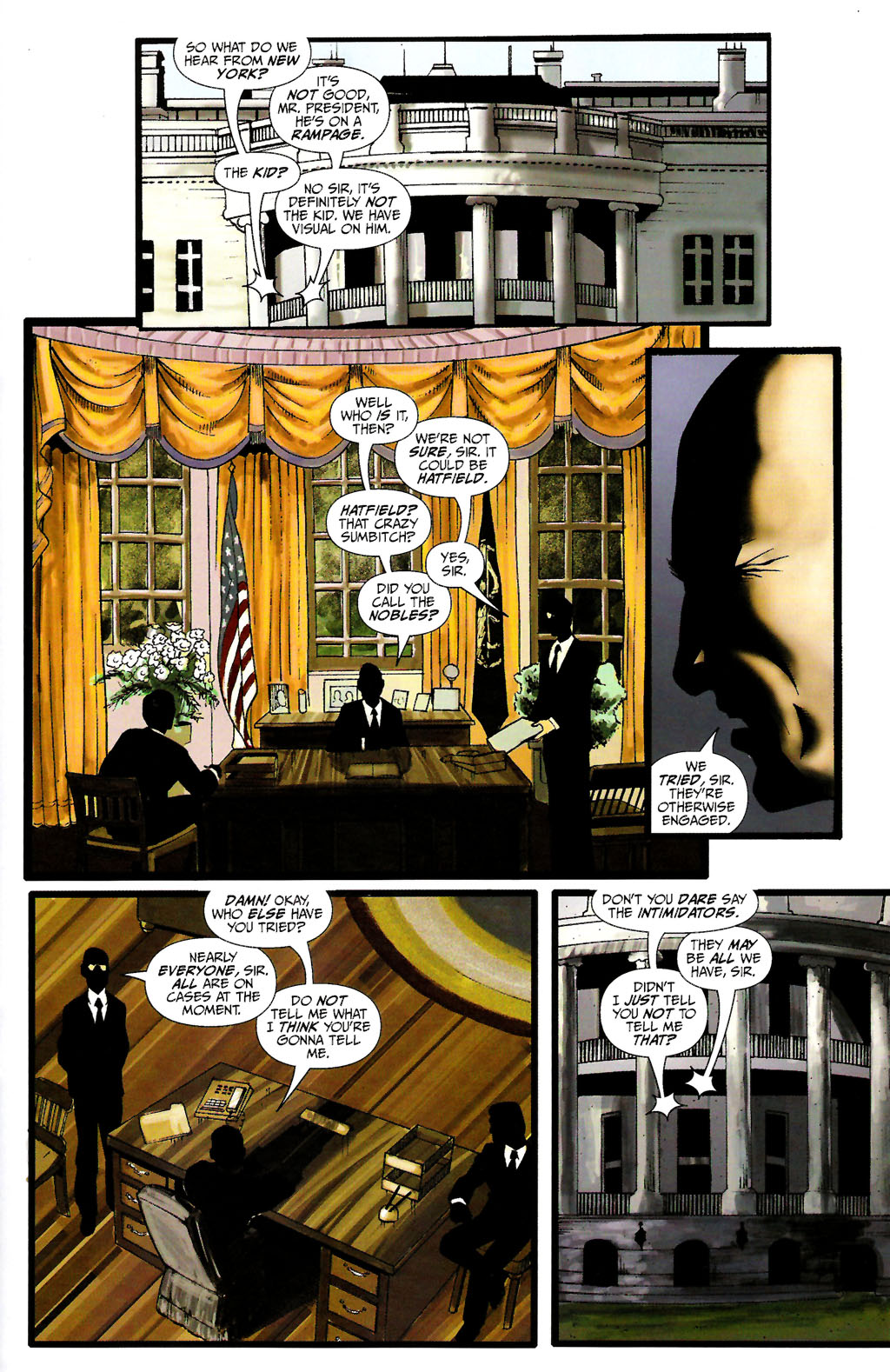 Read online ShadowHawk (2005) comic -  Issue #10 - 19
