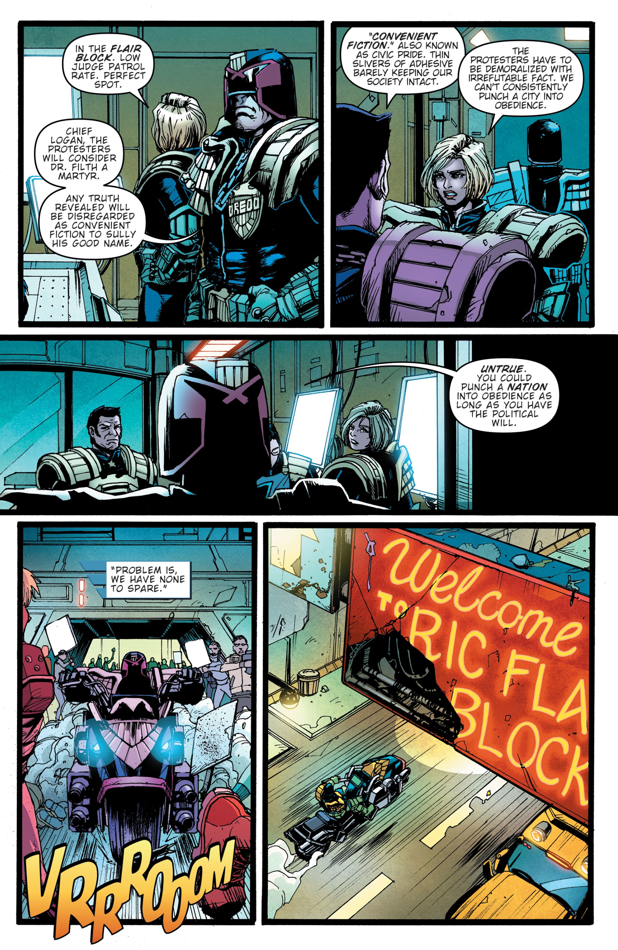 Read online Judge Dredd: False Witness comic -  Issue #3 - 6