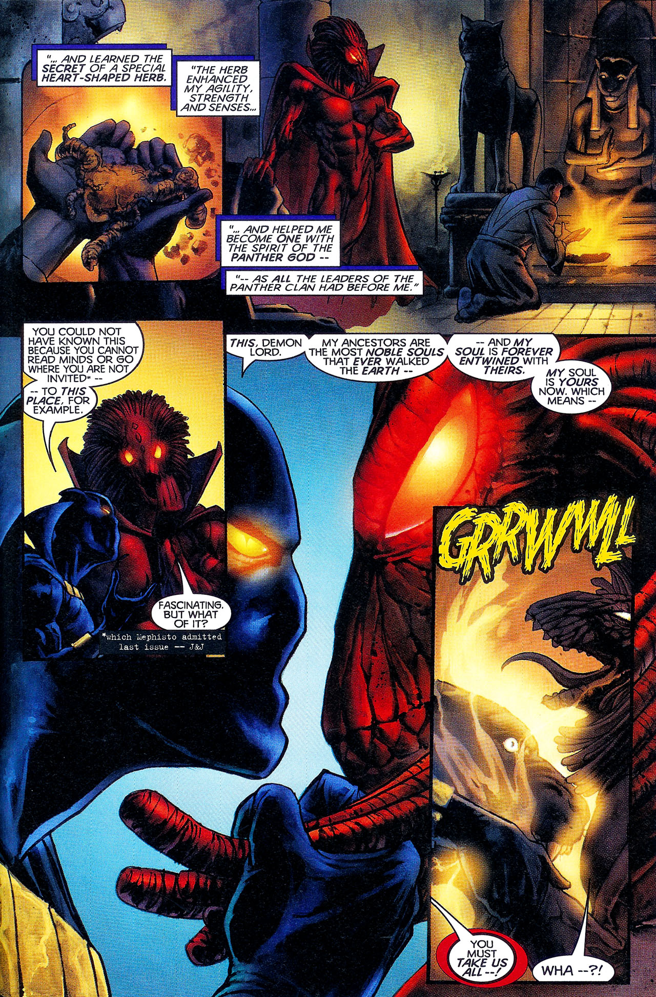 Read online Black Panther (1998) comic -  Issue #5 - 18