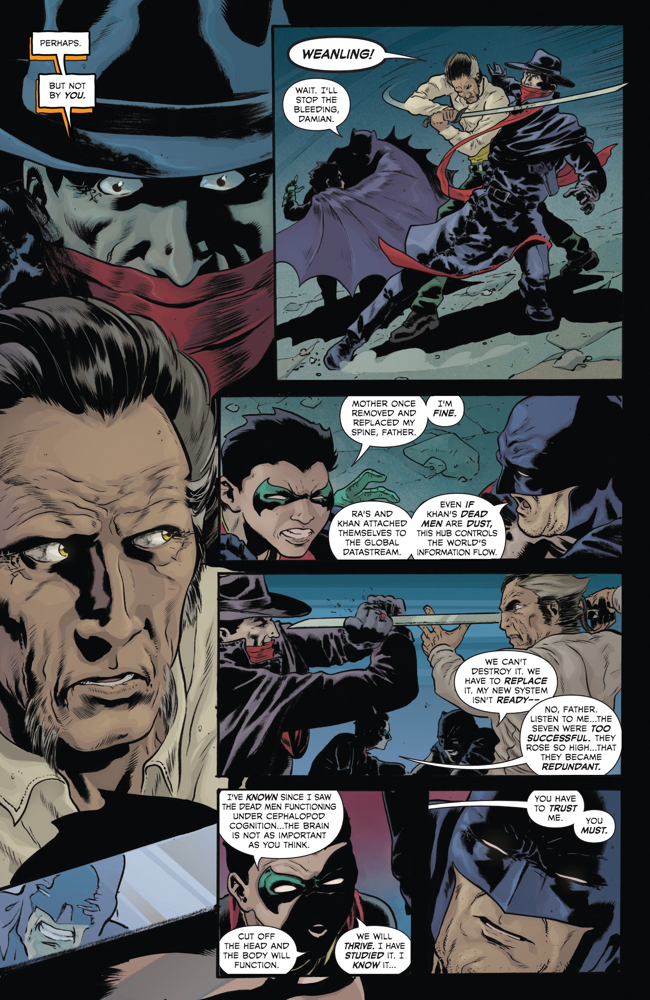 Read online The Shadow/Batman comic -  Issue #6 - 18