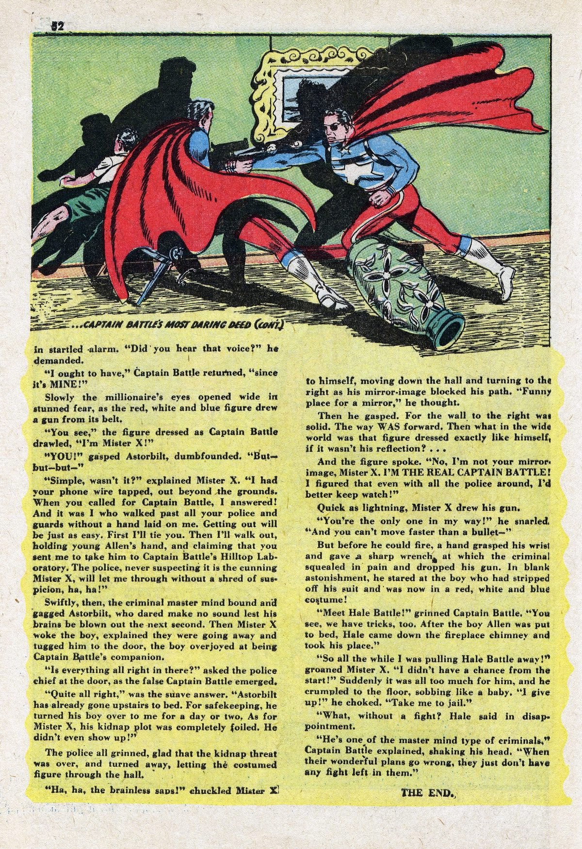 Read online Captain Battle Comics comic -  Issue #2 - 55