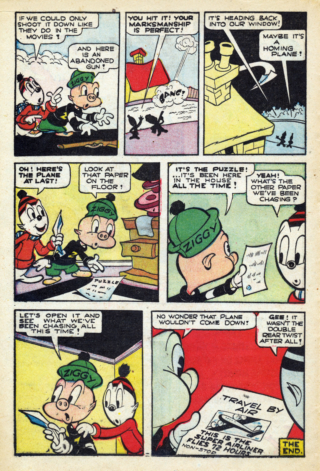 Read online Ziggy Pig-Silly Seal Comics (1944) comic -  Issue #3 - 16