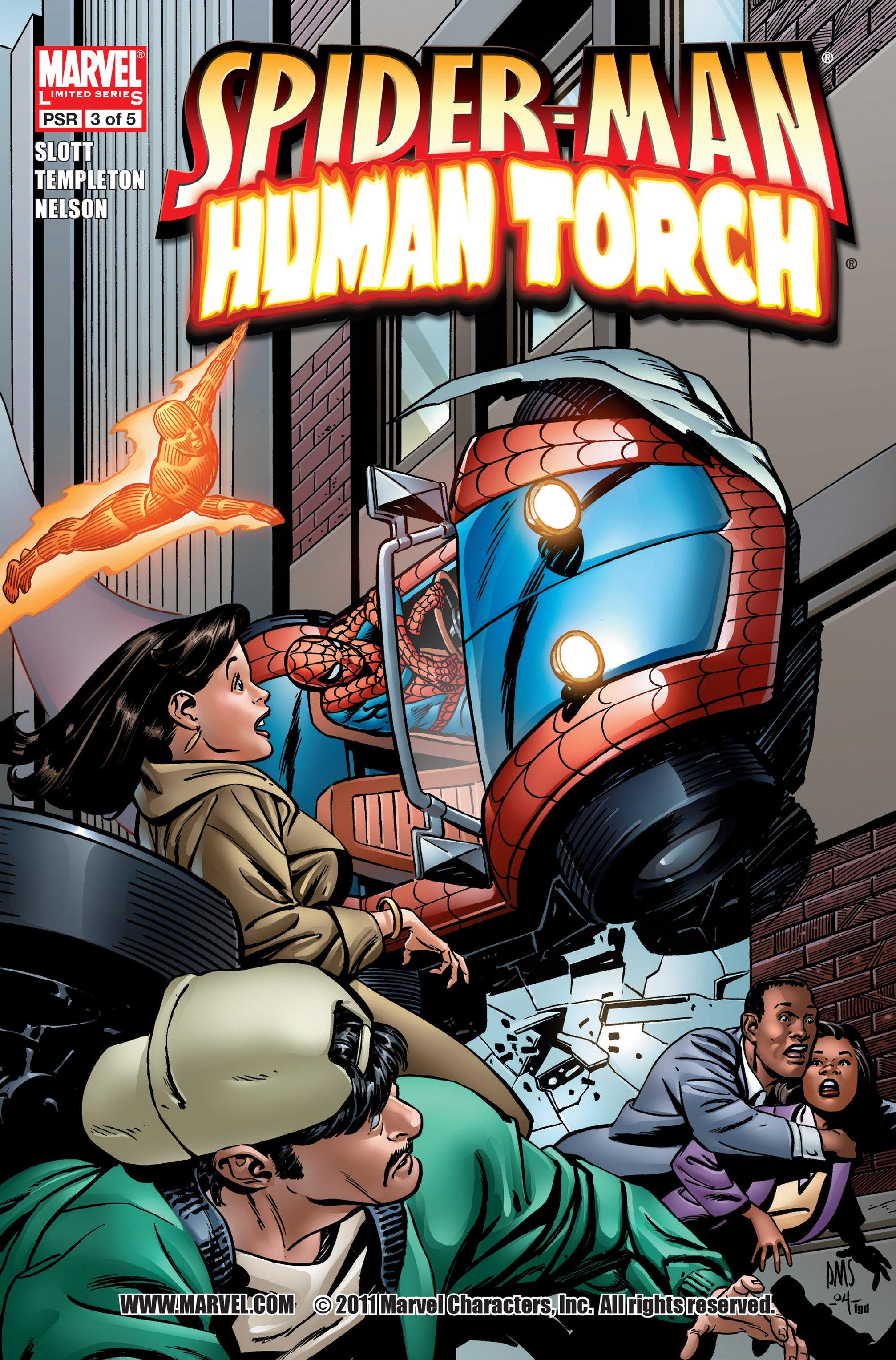 Read online Spider-Man/Human Torch comic -  Issue #3 - 1