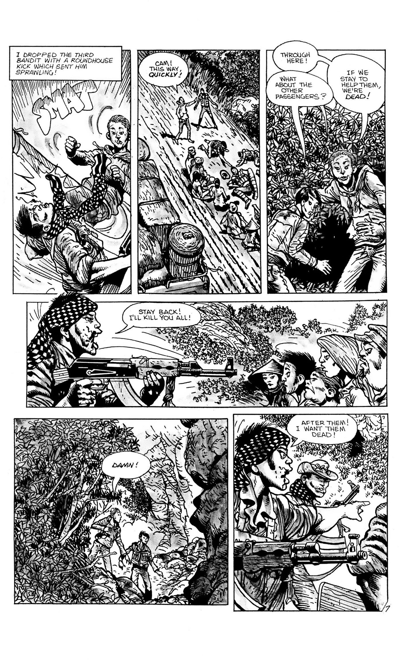 Read online Fire Team comic -  Issue #4 - 9