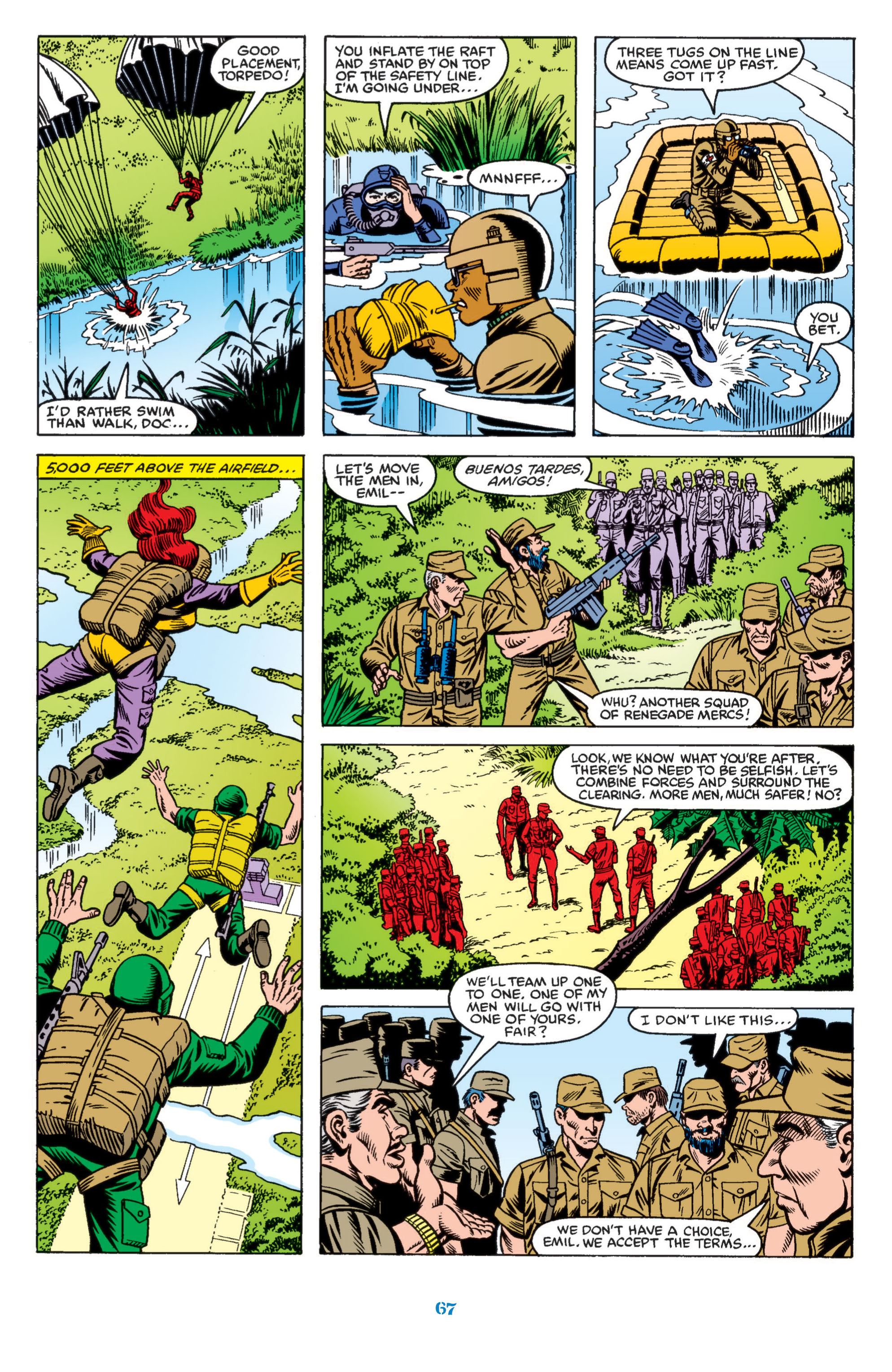 Read online Classic G.I. Joe comic -  Issue # TPB 2 (Part 1) - 68