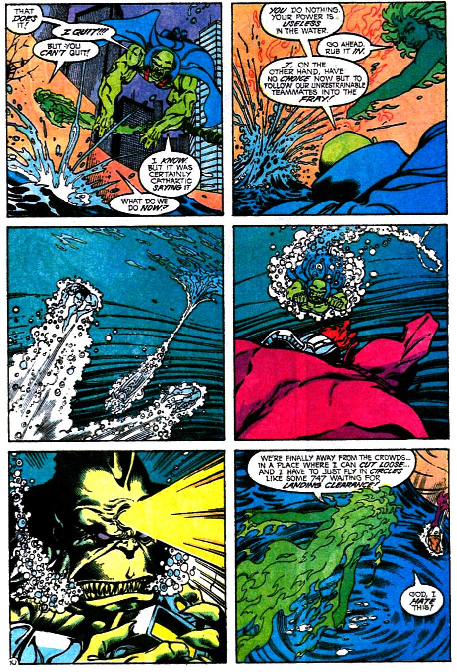 Read online Justice League America comic -  Issue #58 - 11