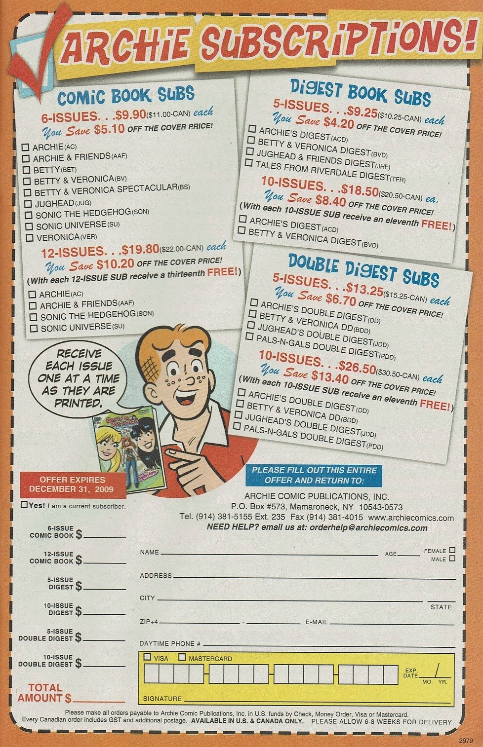 Read online Archie (1960) comic -  Issue #595 - 33