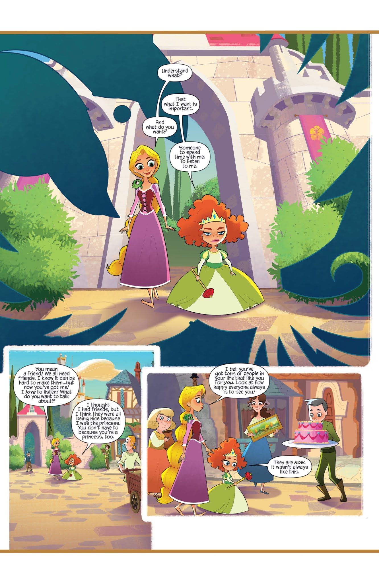 Read online Tangled: The Series: Hair-Raising Adventures comic -  Issue #2 - 12