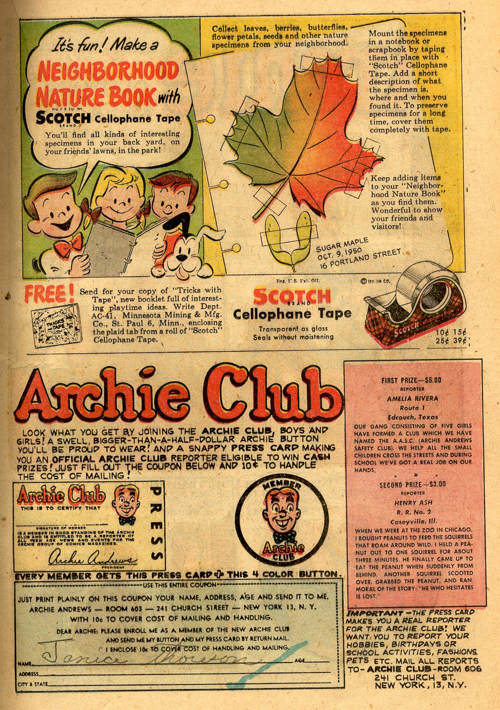 Read online Archie Comics comic -  Issue #050 - 25