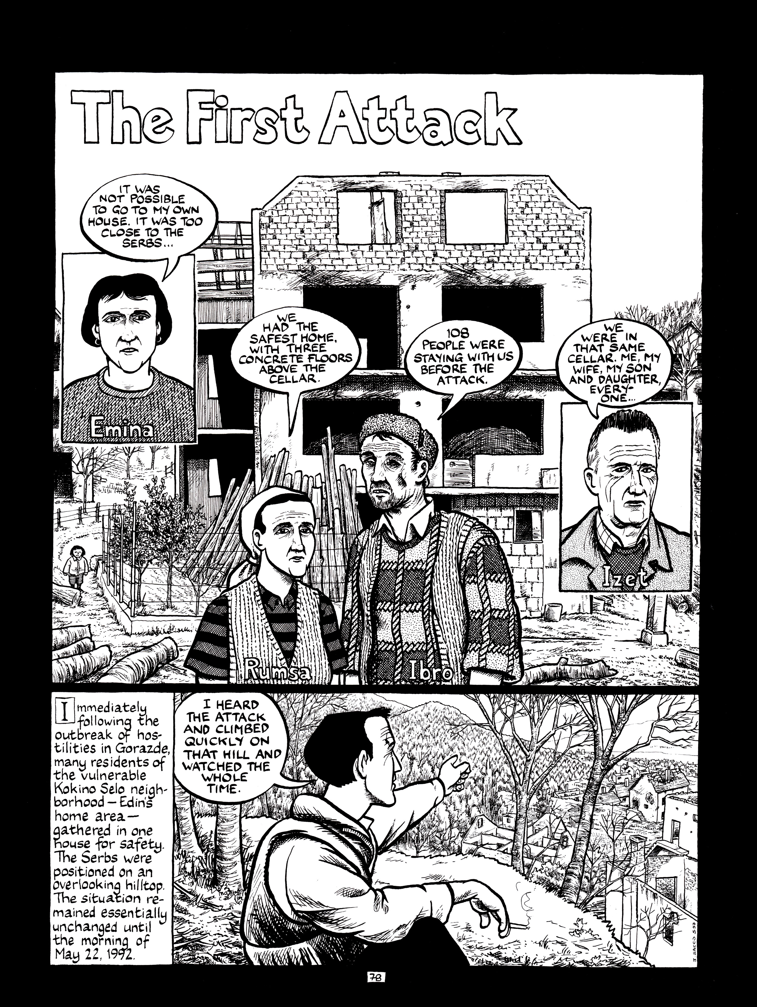 Read online Safe Area Goražde comic -  Issue # TPB (Part 2) - 19