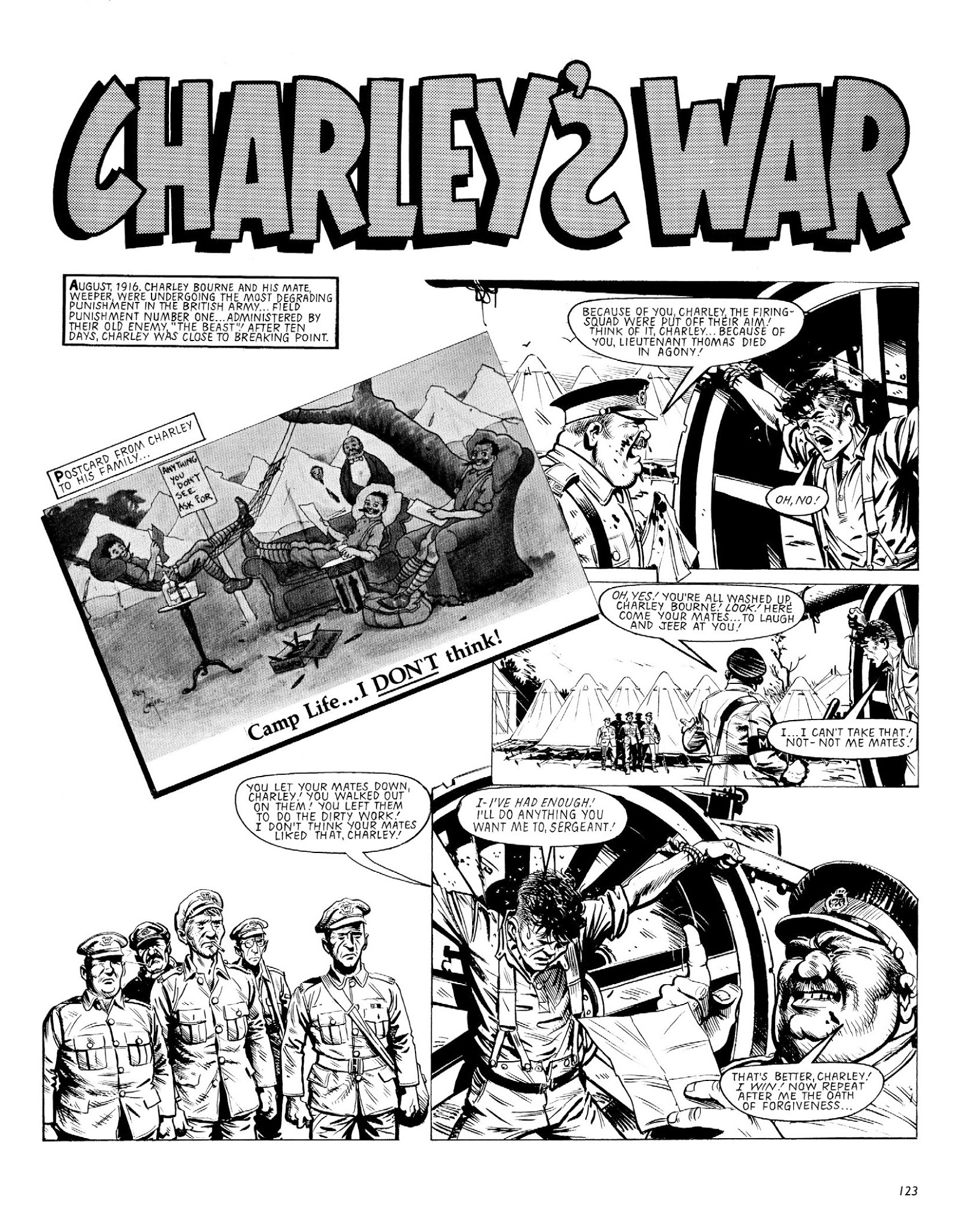 Read online Charley's War: The Definitive Collection comic -  Issue # TPB - 123