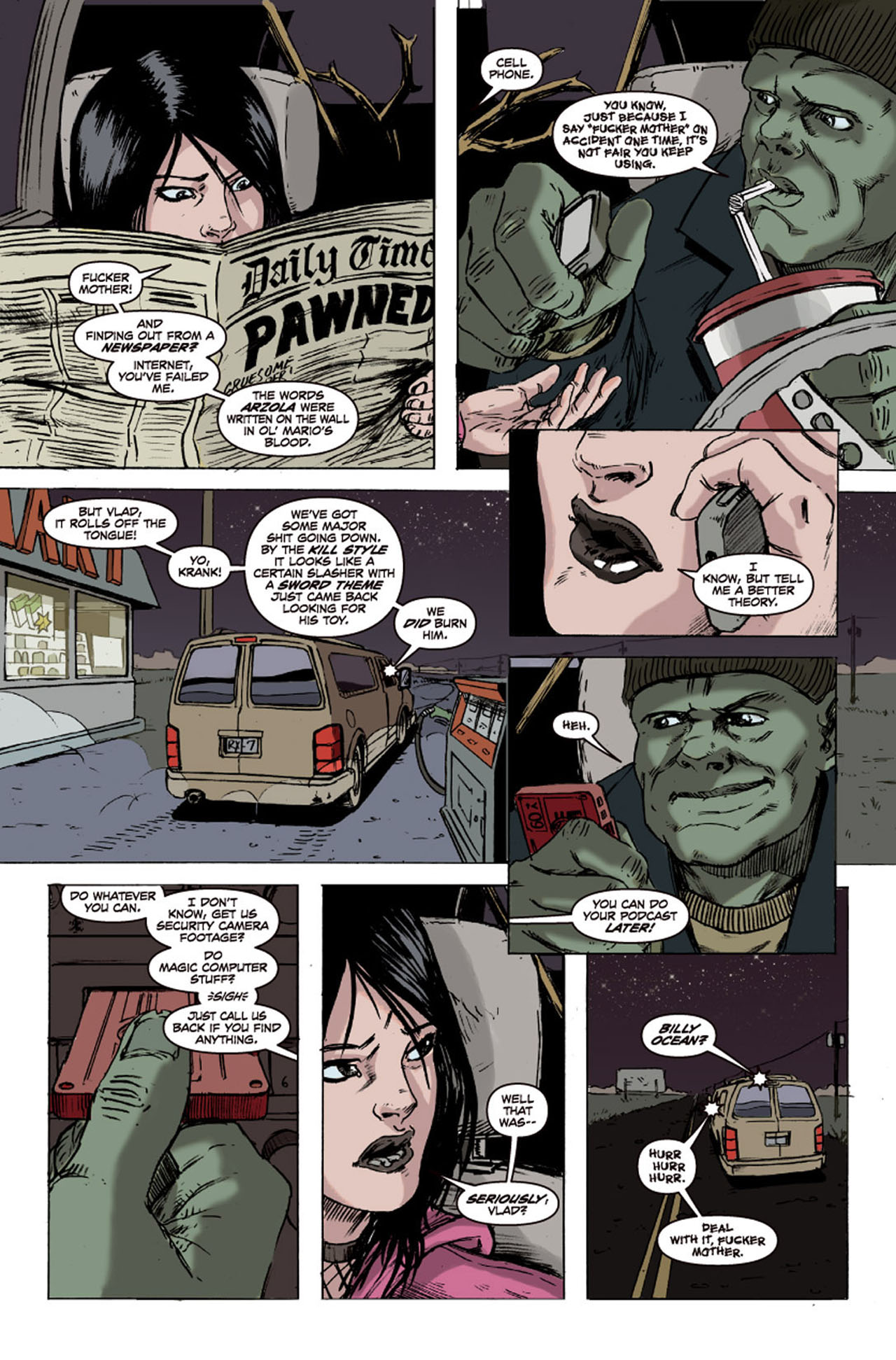 Read online Hack/Slash & Mercy Sparx: A Slice of Hell comic -  Issue #1 - 20