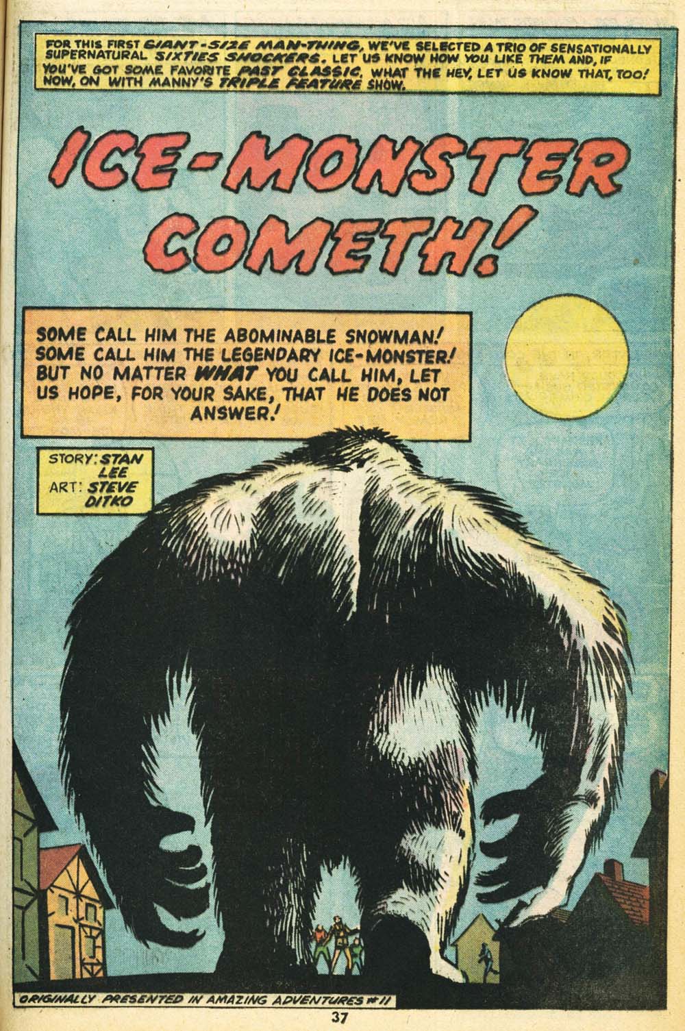 Read online Giant-Size Man-Thing comic -  Issue #1 - 28