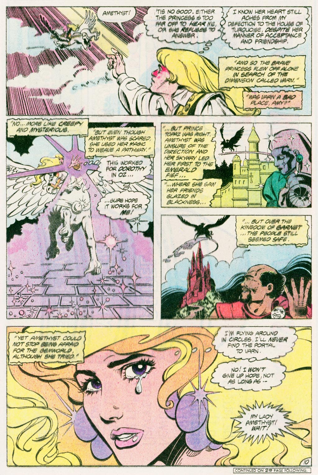 Read online Amethyst (1985) comic -  Issue #12 - 13