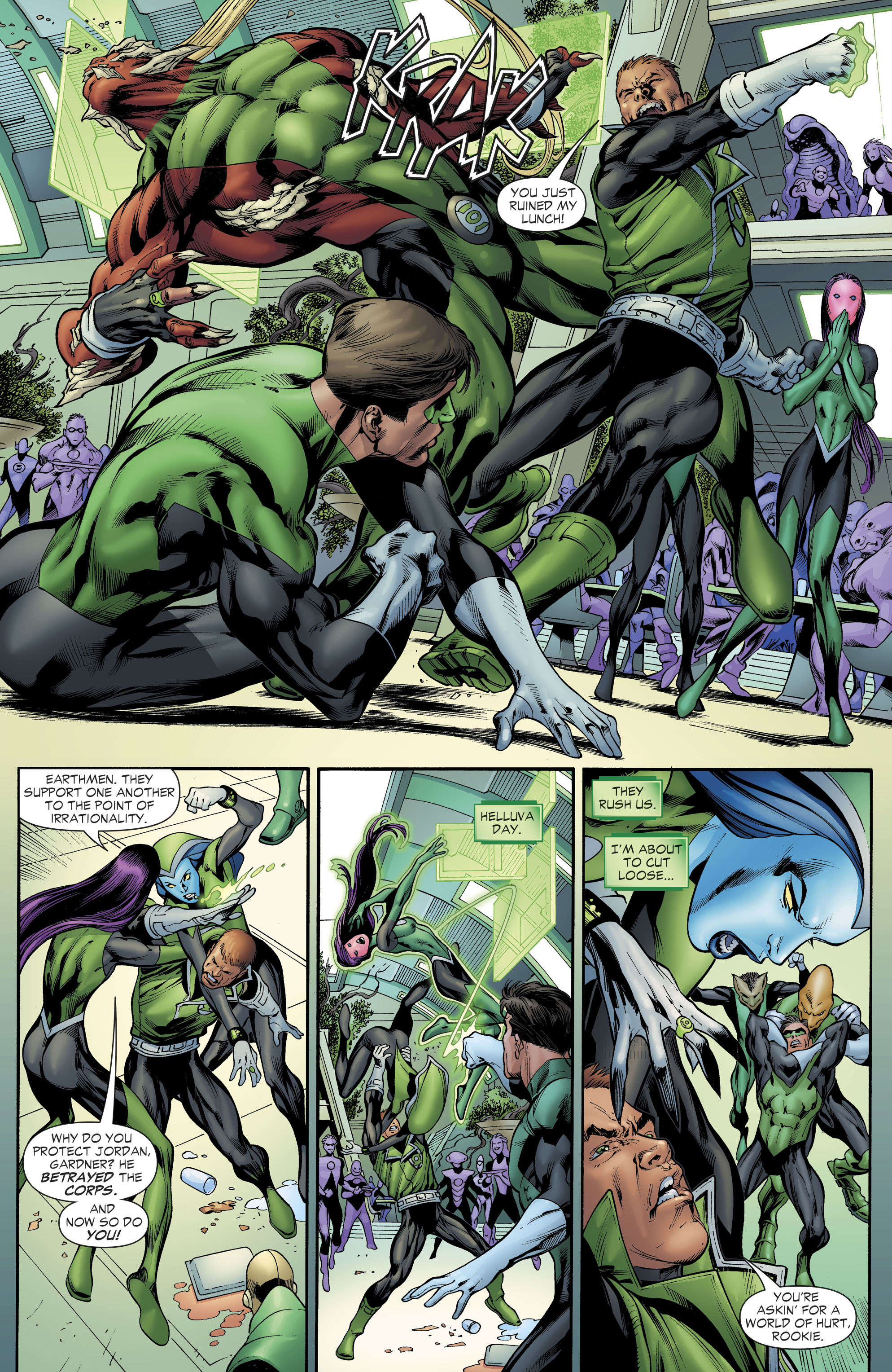 Read online Green Lantern by Geoff Johns comic -  Issue # TPB 2 (Part 2) - 73
