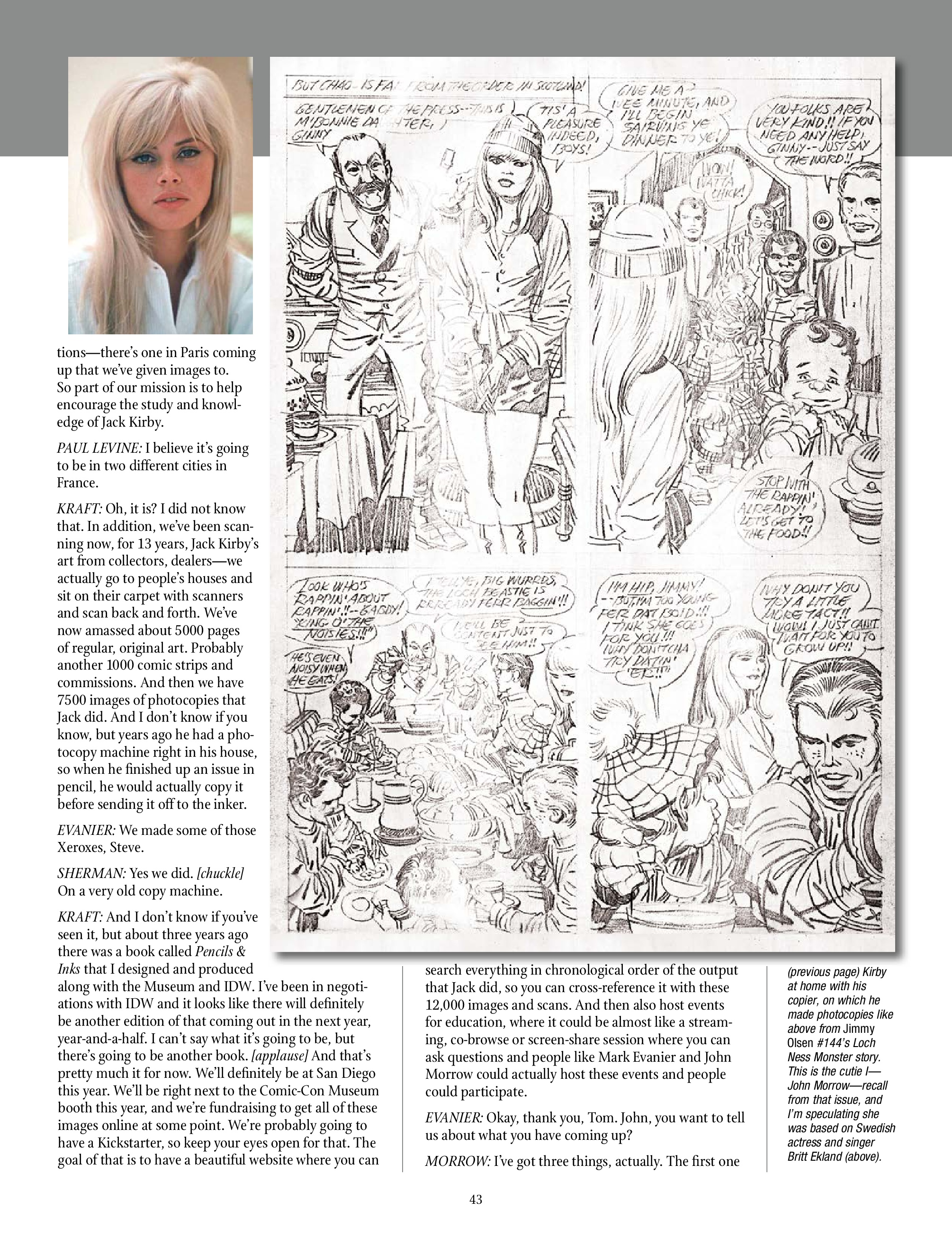 Read online The Jack Kirby Collector comic -  Issue #78 - 45