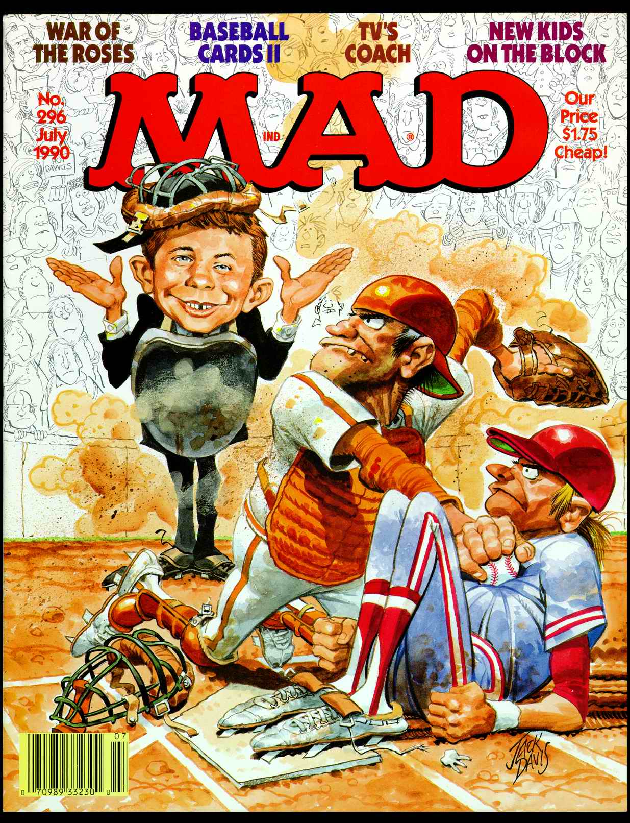 Read online MAD comic -  Issue #296 - 1