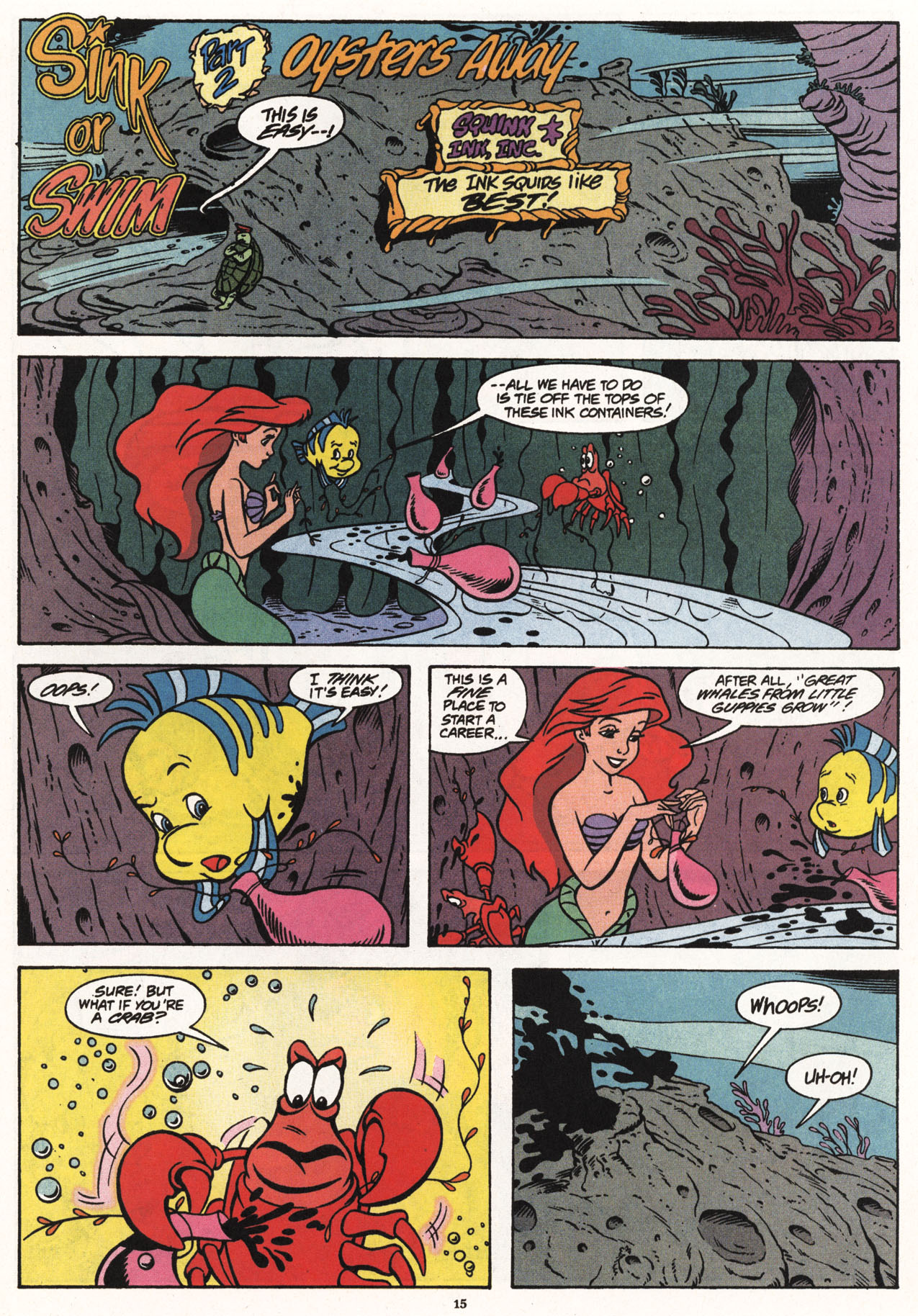 Read online Disney's The Little Mermaid comic -  Issue #1 - 17