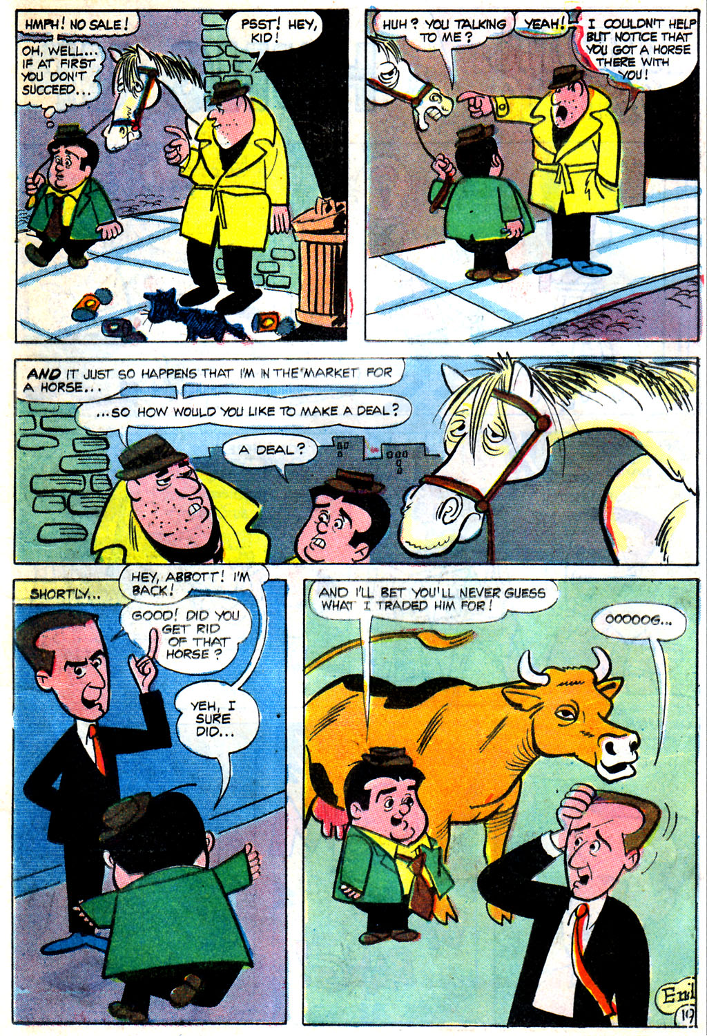 Read online Abbott & Costello comic -  Issue #7 - 22