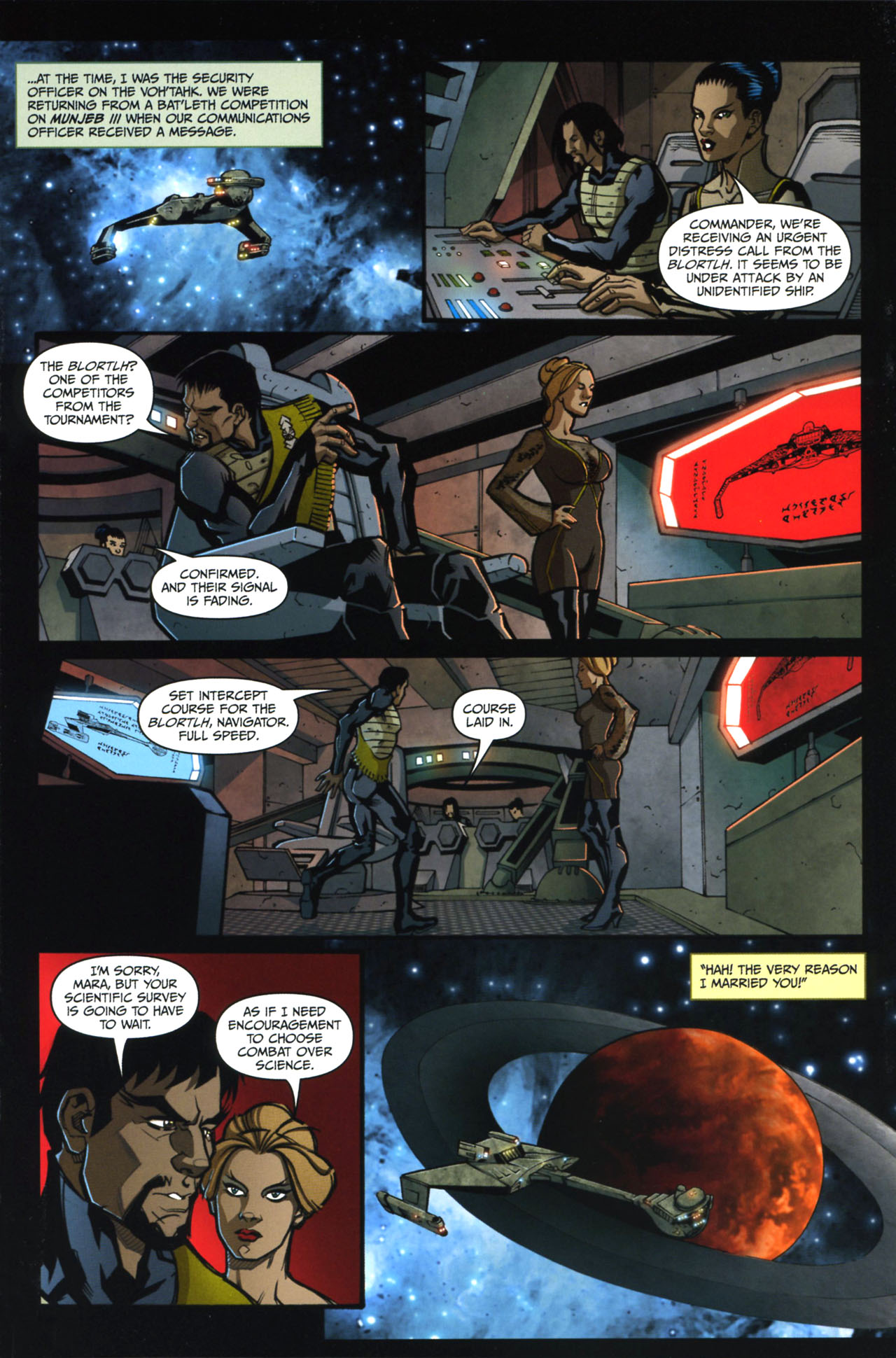 Read online Star Trek: Klingons: Blood Will Tell comic -  Issue #4 - 5