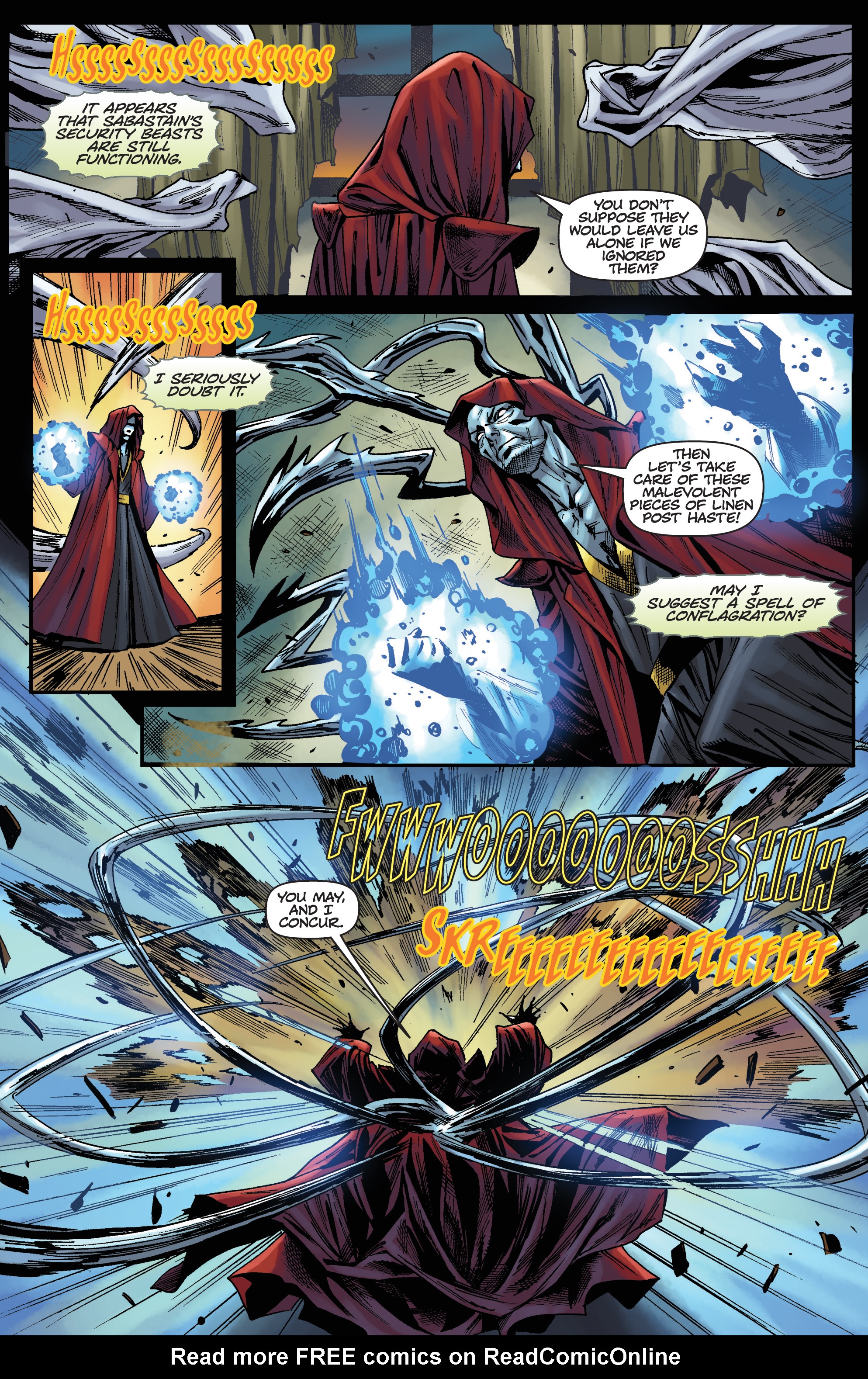 Read online Vengeance of Vampirella (2019) comic -  Issue #8 - 10