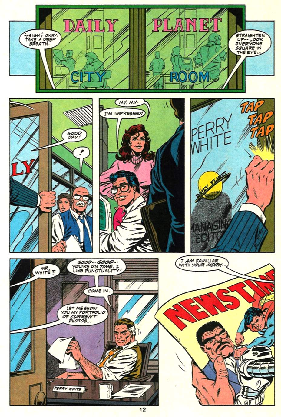 Read online Adventures of Superman (1987) comic -  Issue #489 - 13