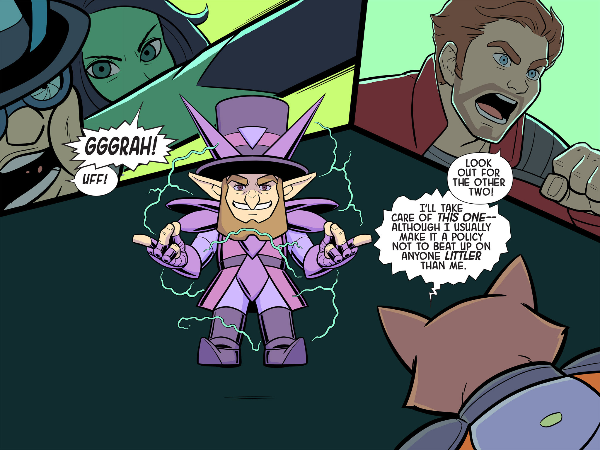 Read online Guardians of the Galaxy: Awesome Mix Infinite Comic comic -  Issue #3 - 35