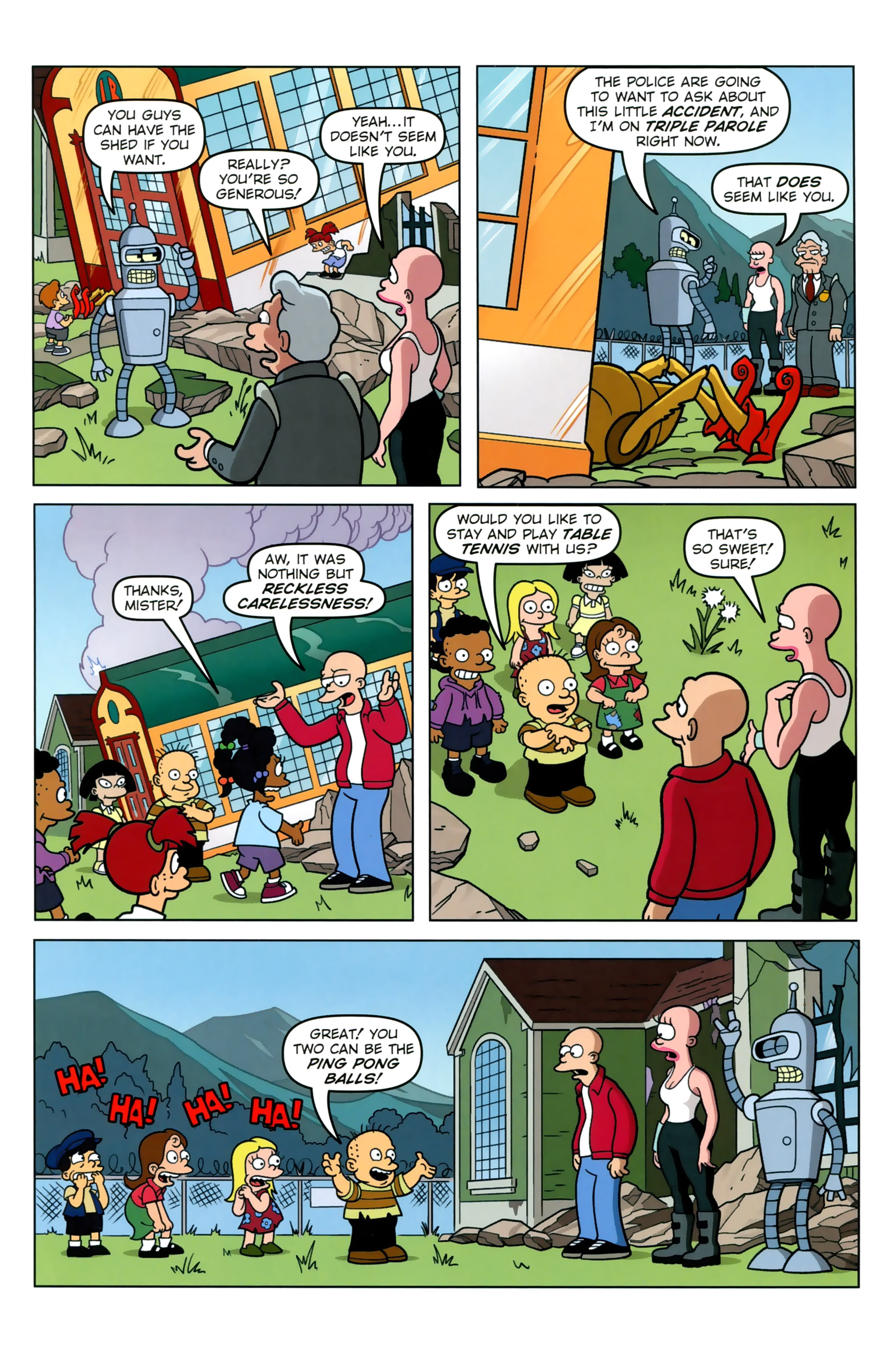 Read online Futurama Comics comic -  Issue #78 - 25
