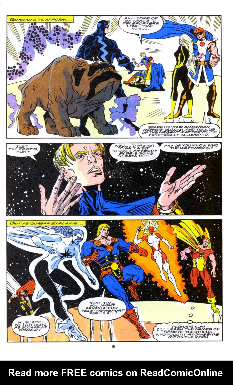 Read online Quasar comic -  Issue #54 - 12